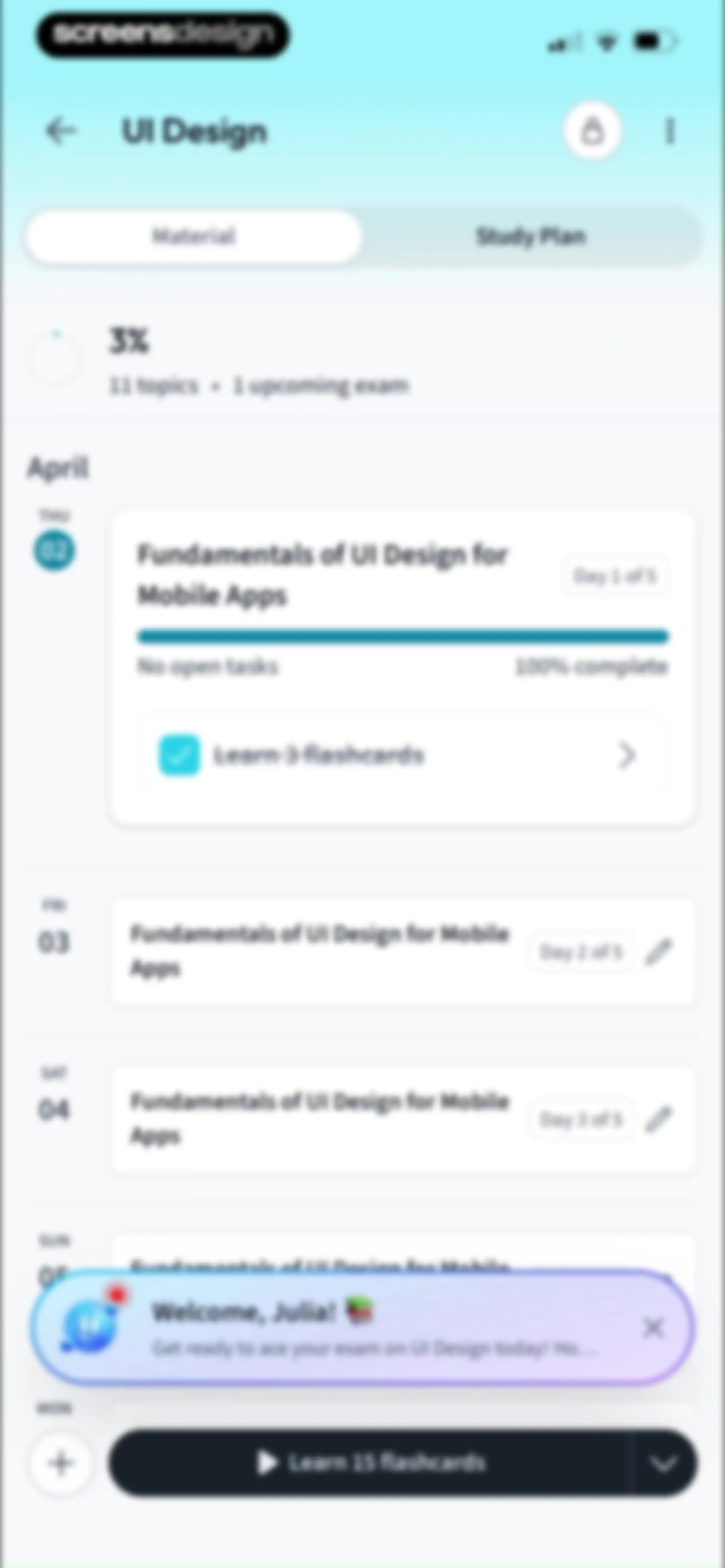 Vaia: AI Flashcards. Study App screen 98