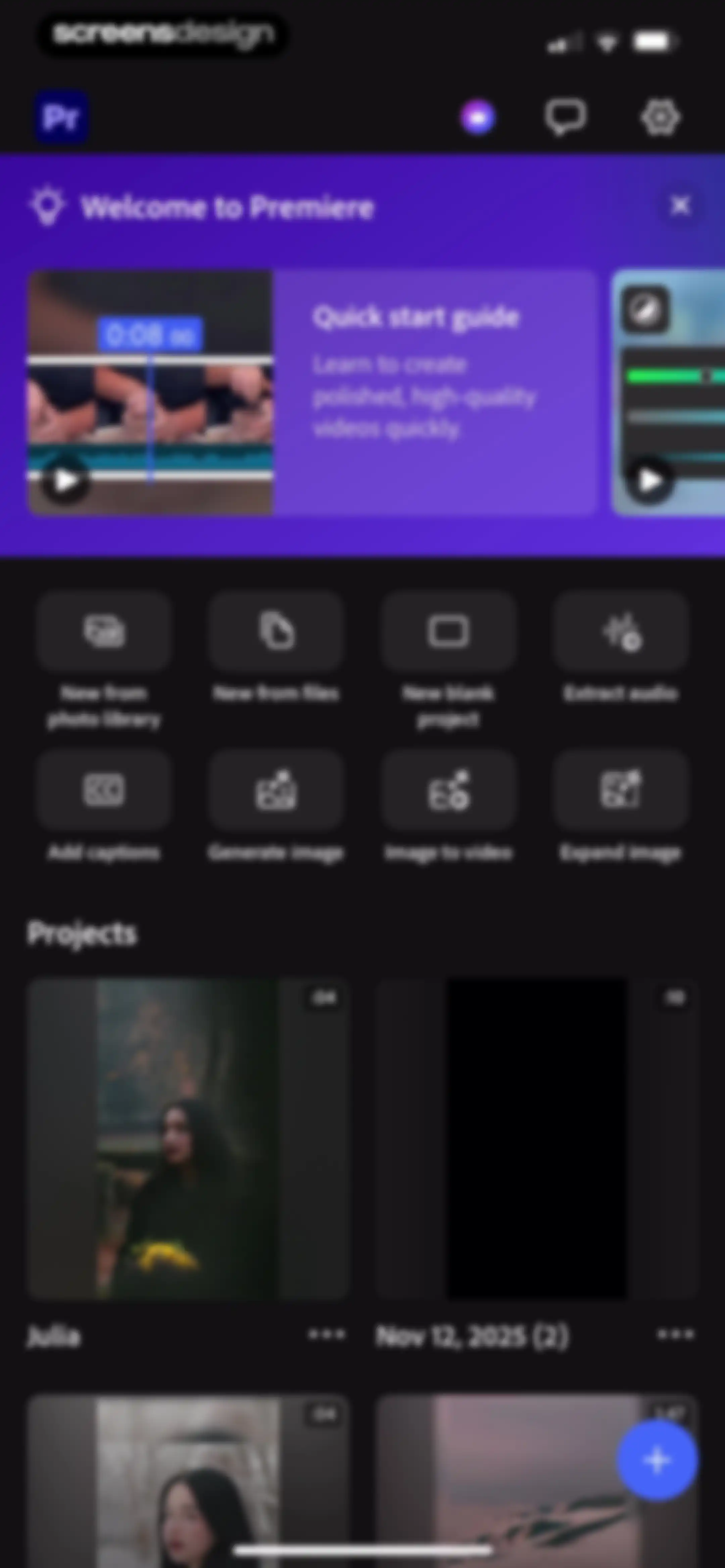 Adobe Premiere AI Video Editor screen 95