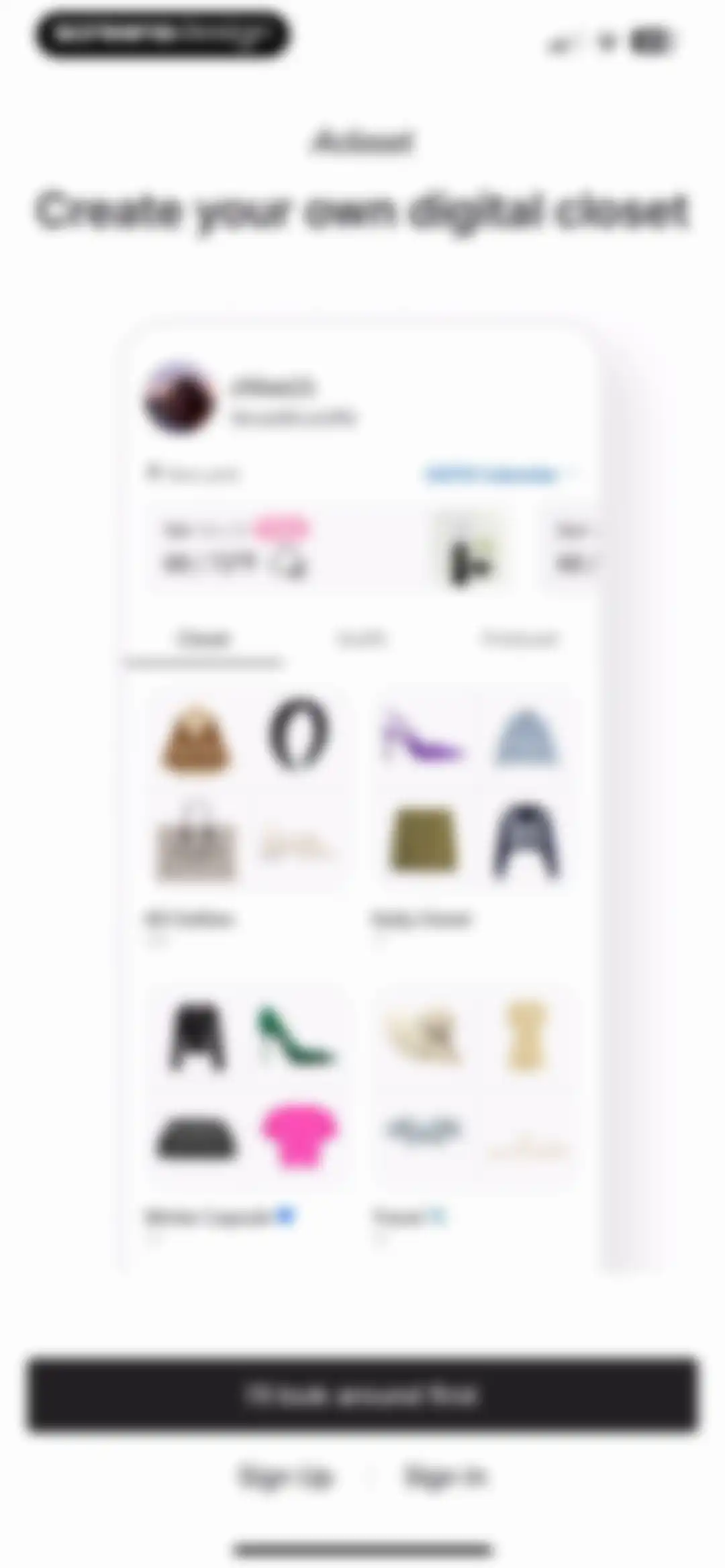 Acloset - AI Fashion Assistant screen 2