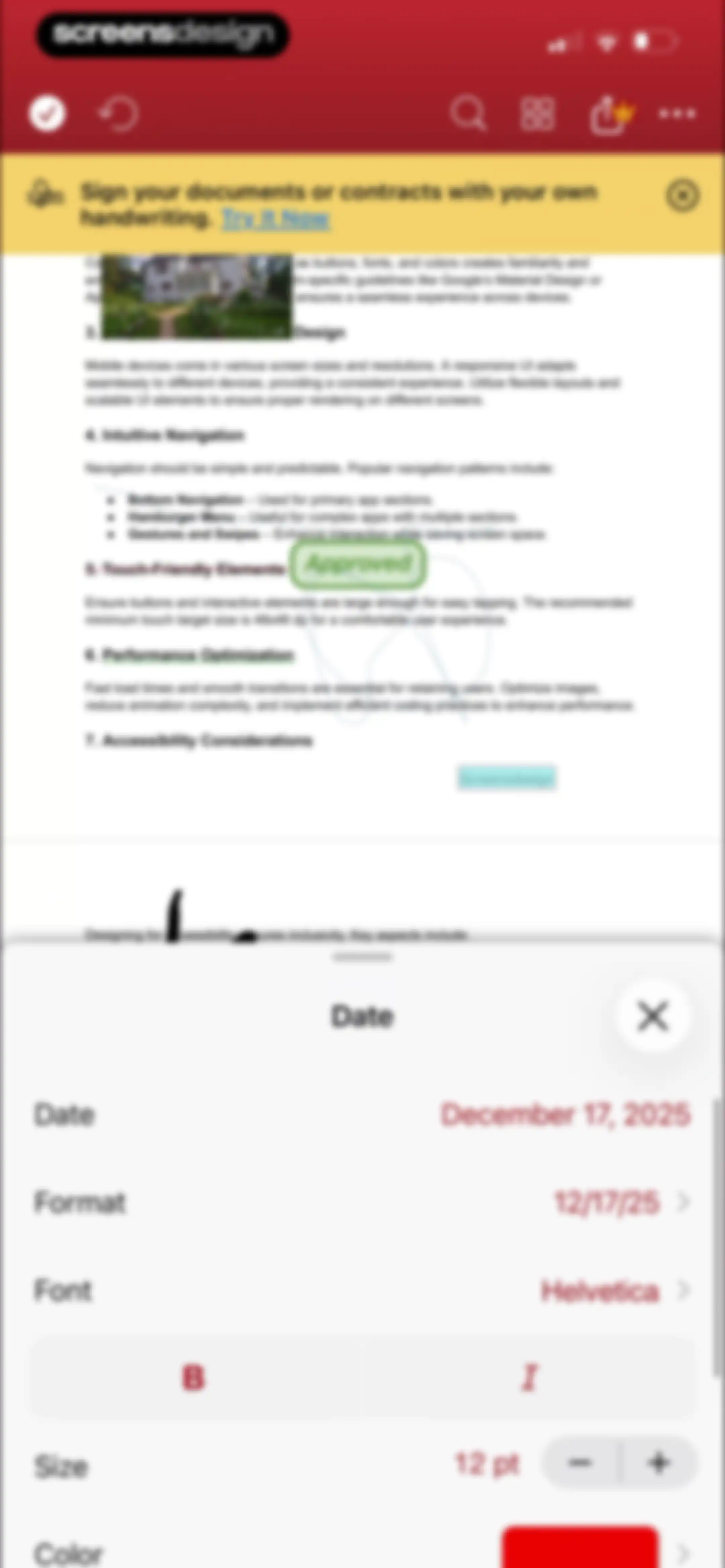 MobiPDF・PDF Text Editor・Reader screen 60