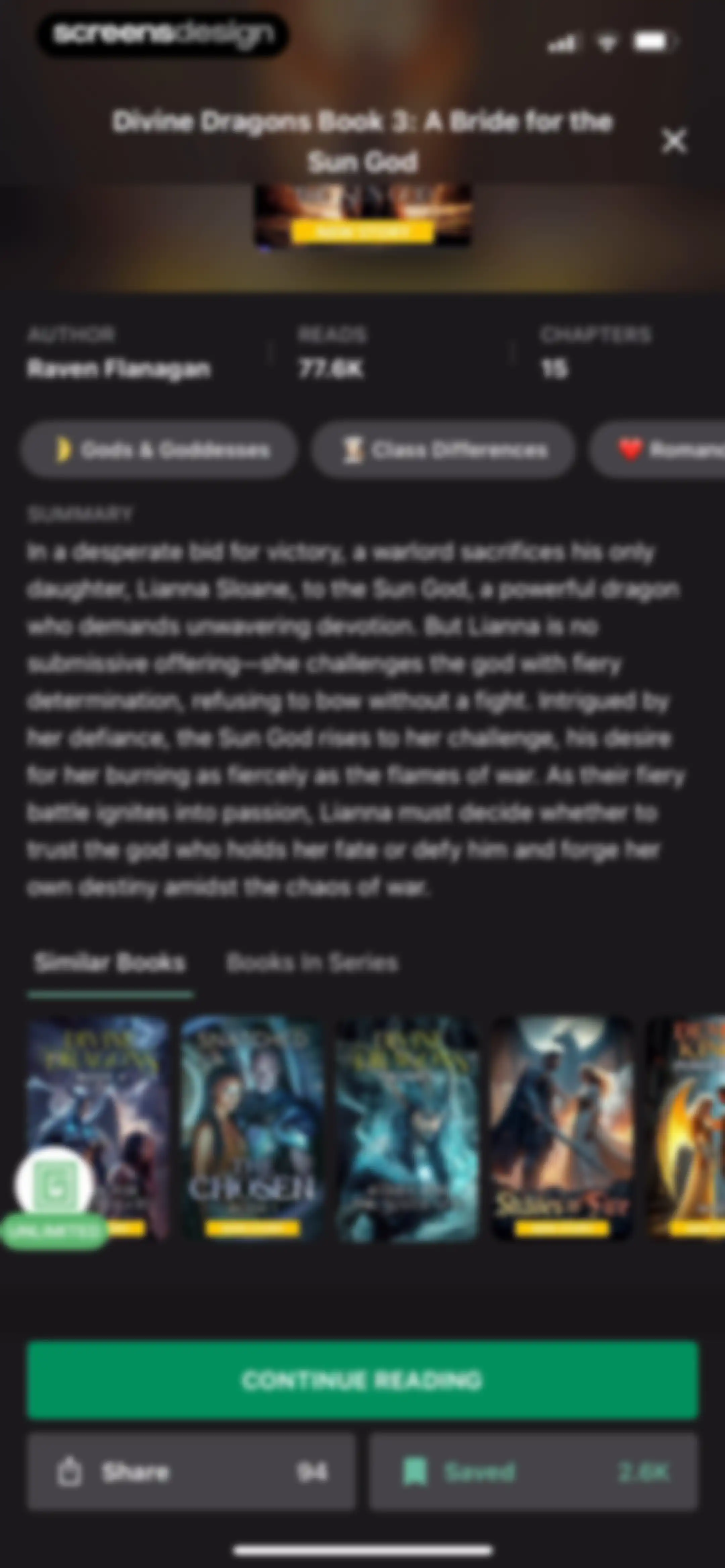 Galatea: Books & Audiobooks screen 46