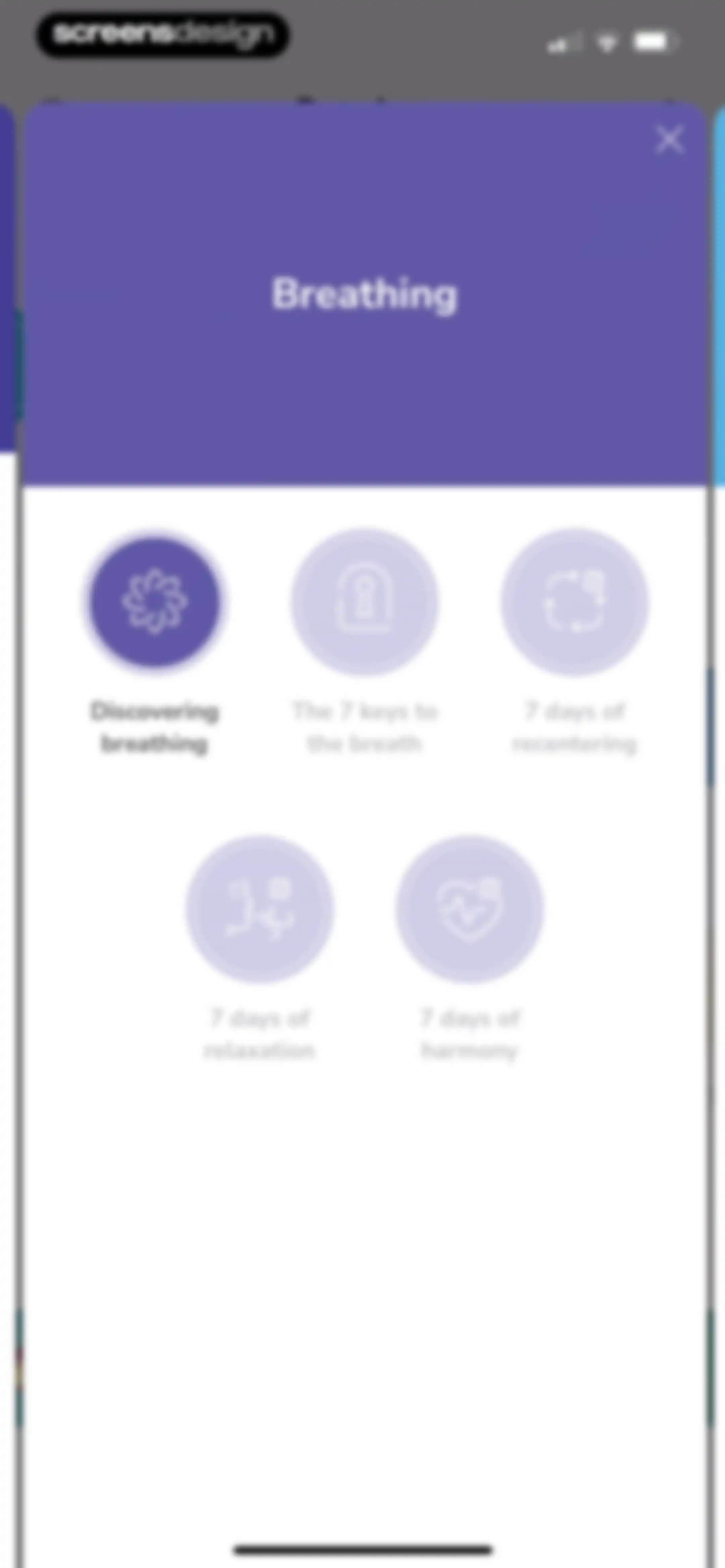 Petit BamBou: Mindfulness screen 83