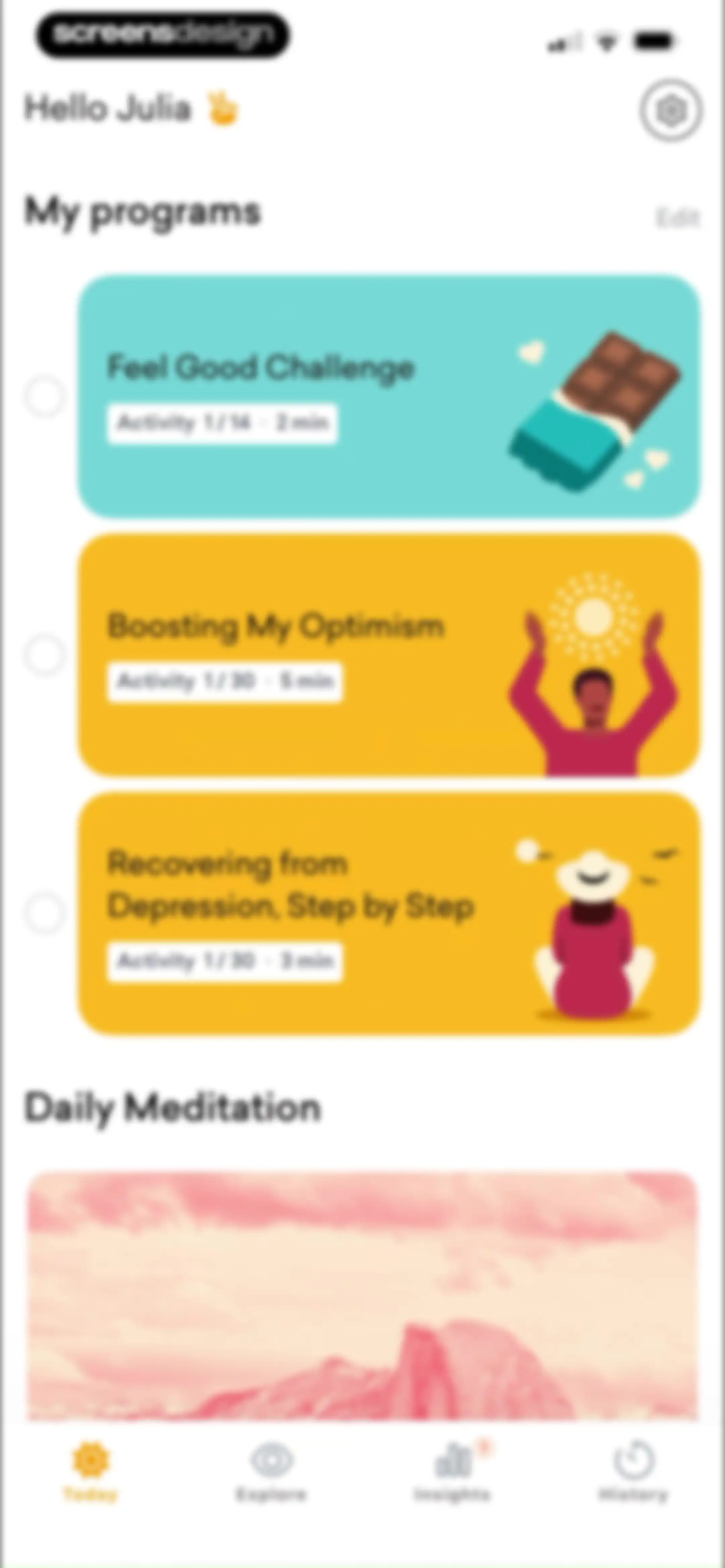MindDay: Mental Health, Stress screen 70