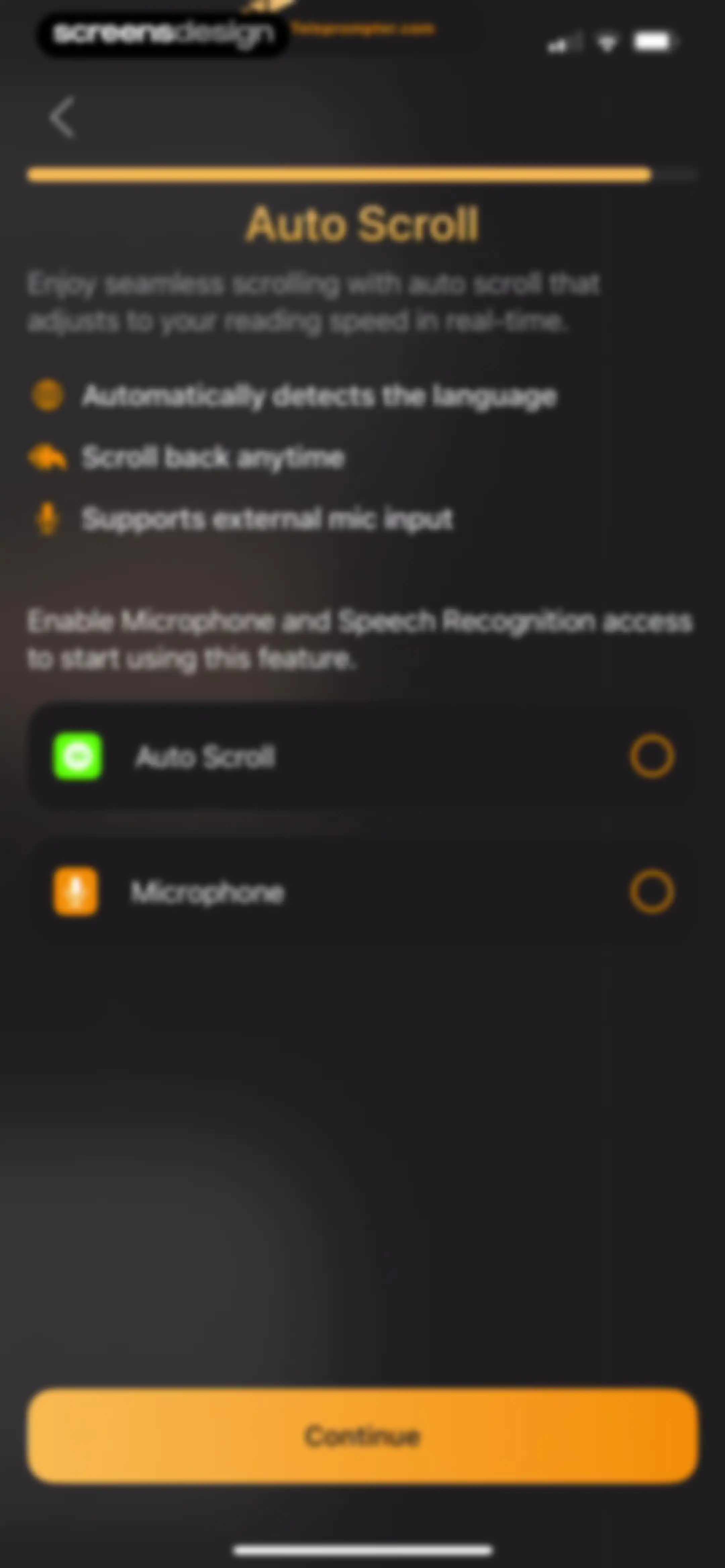 Teleprompter.com screen 14