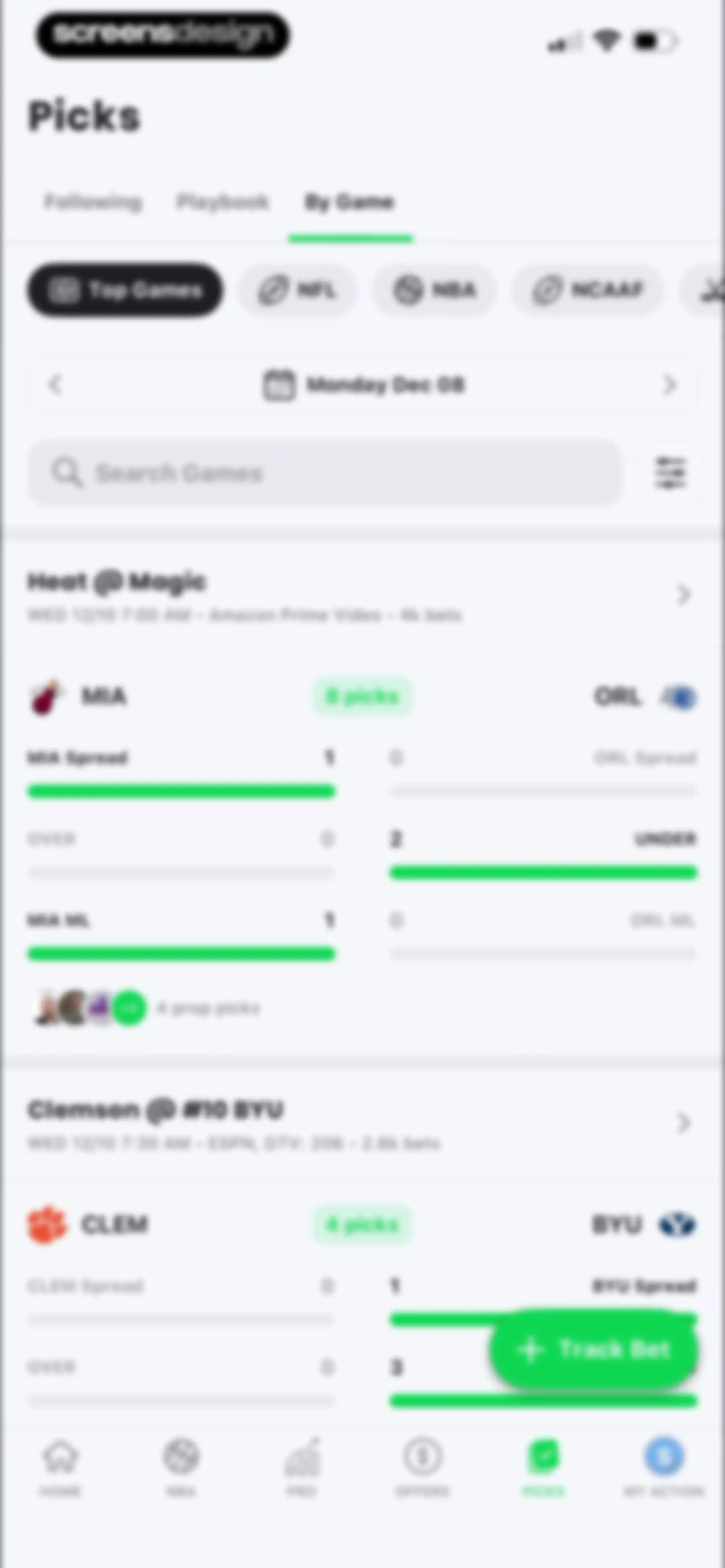 Action Network: Sports Betting screen 157