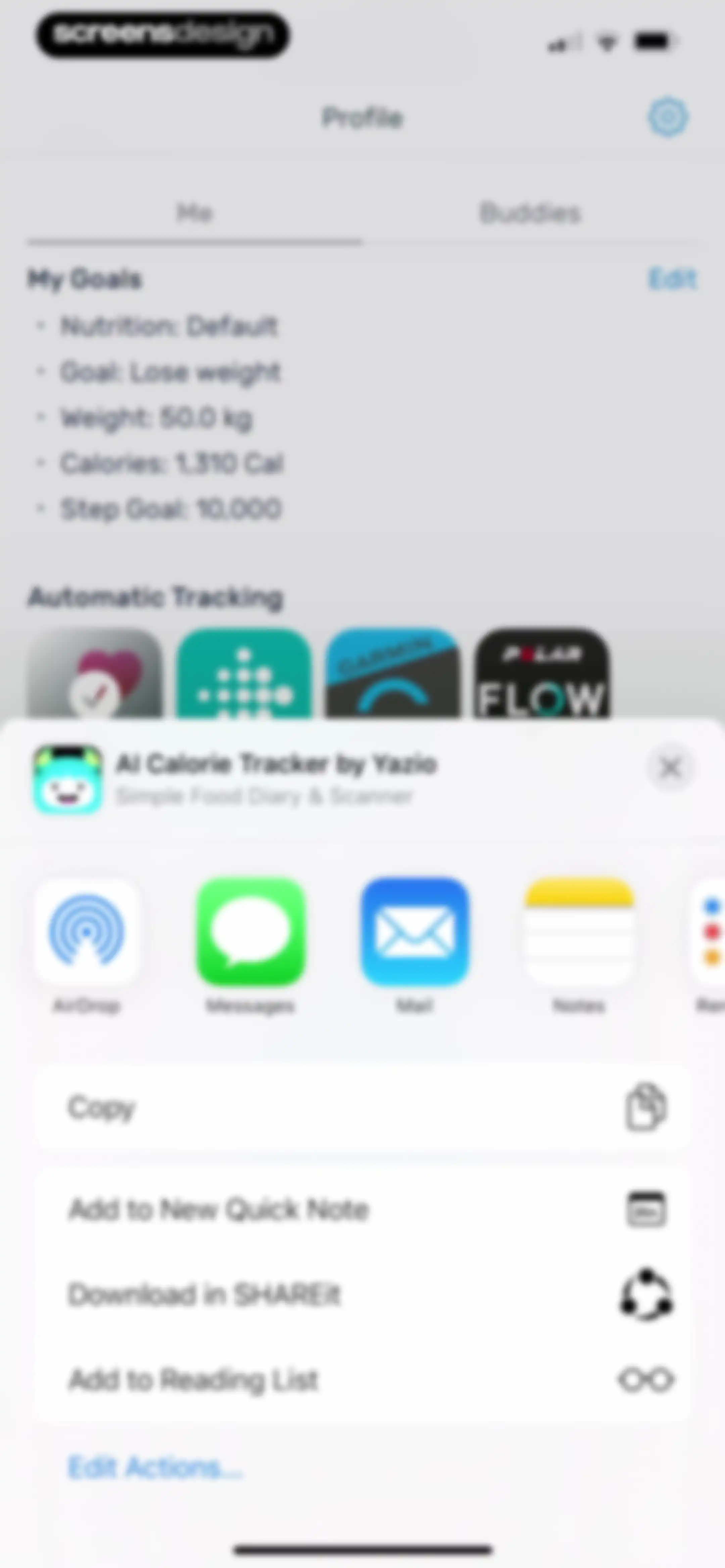 AI Calorie Tracker by Yazio screen 277