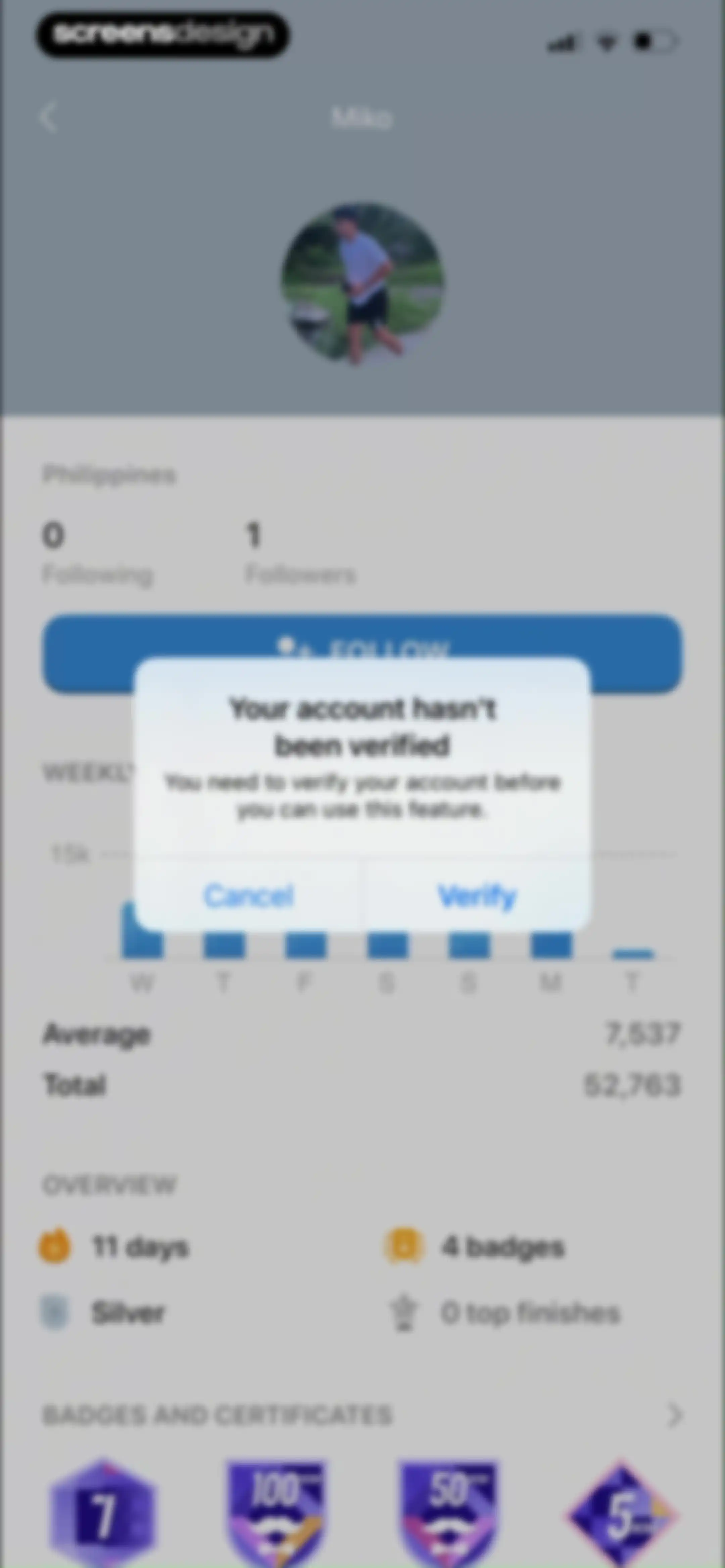 Pacer Pedometer Step Counter screen 151