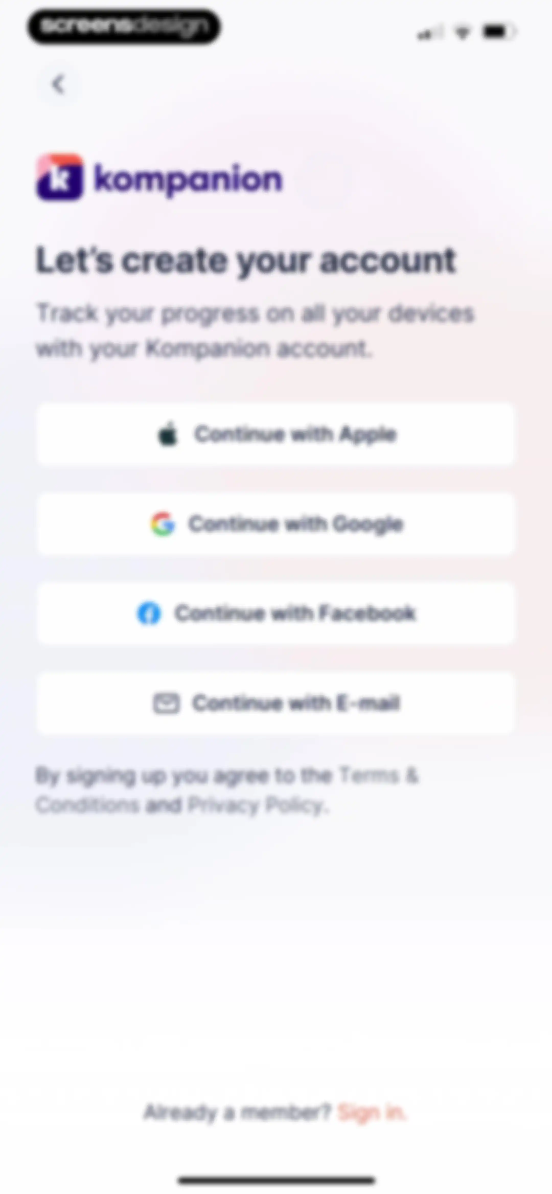 Kompanion: Weight Loss Plan screen 194