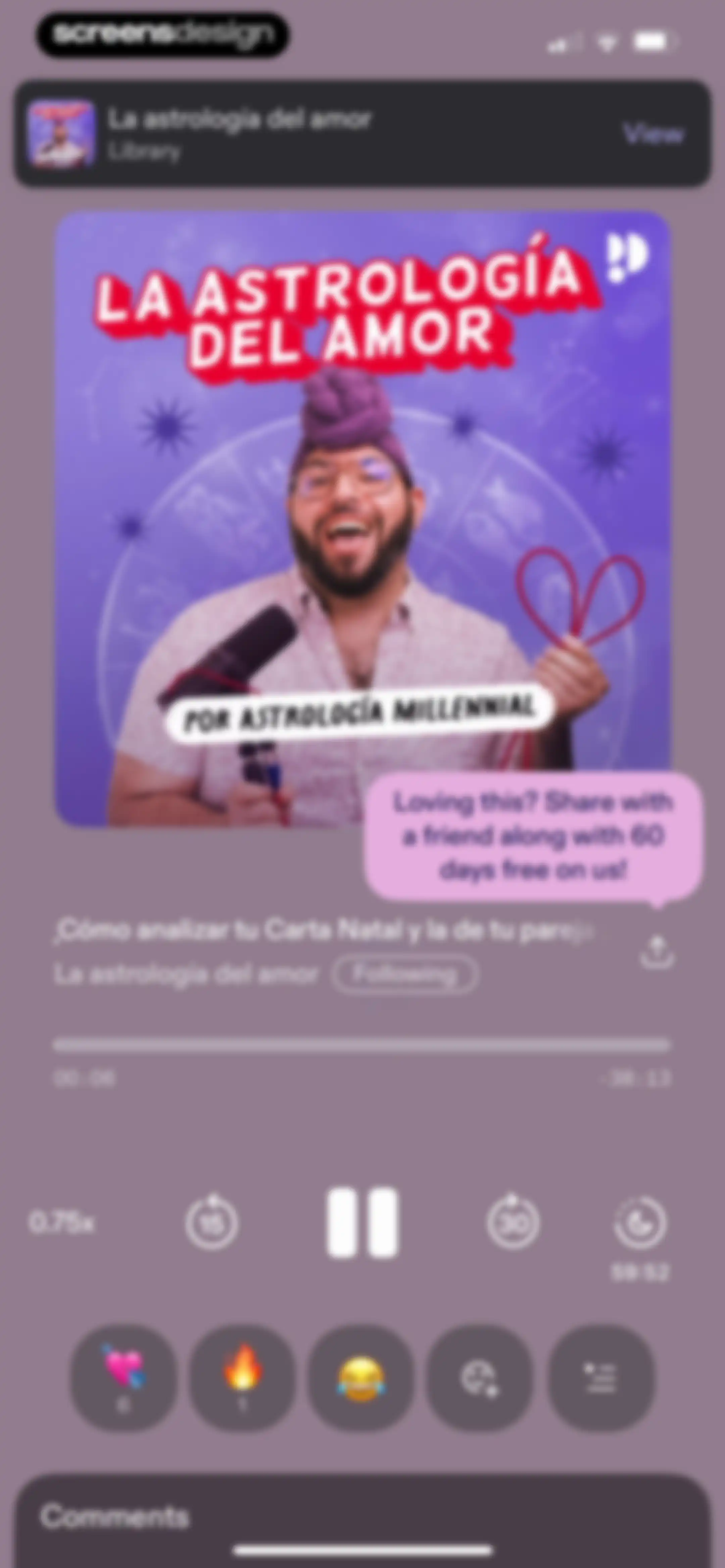 Podimo: Podcasts & audiobooks screen 53