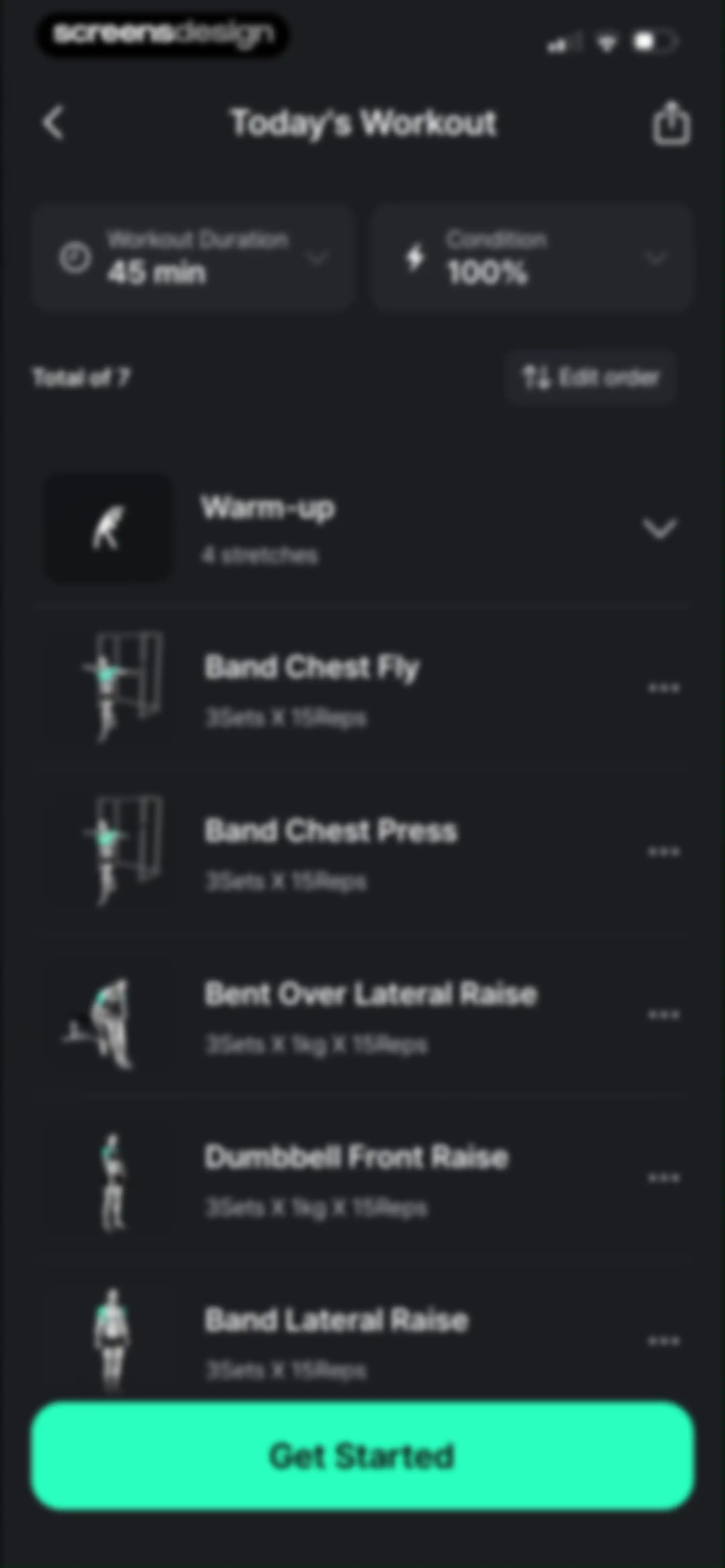 Planfit AI Gym Workout Planner screen 62