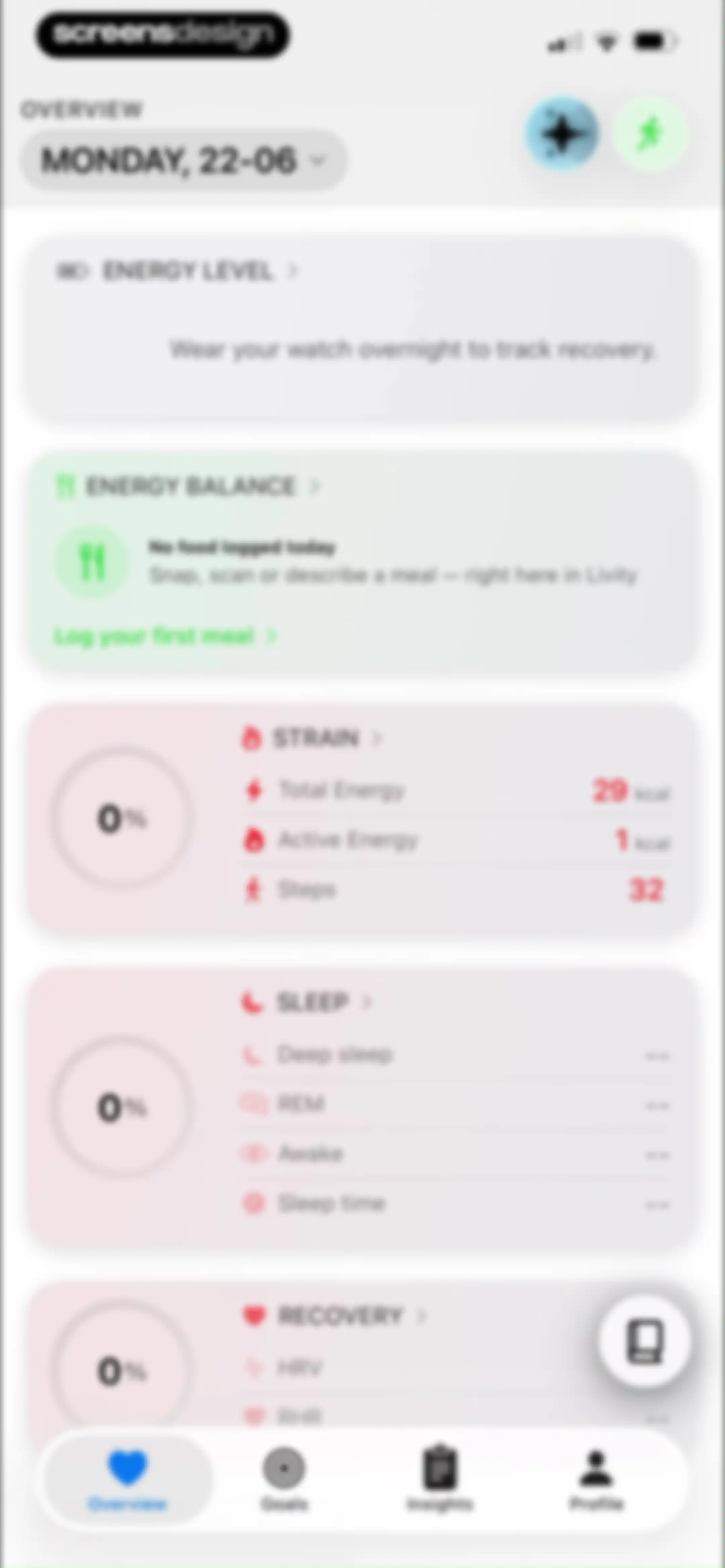Livity: Sleep & Health Tracker screen 48