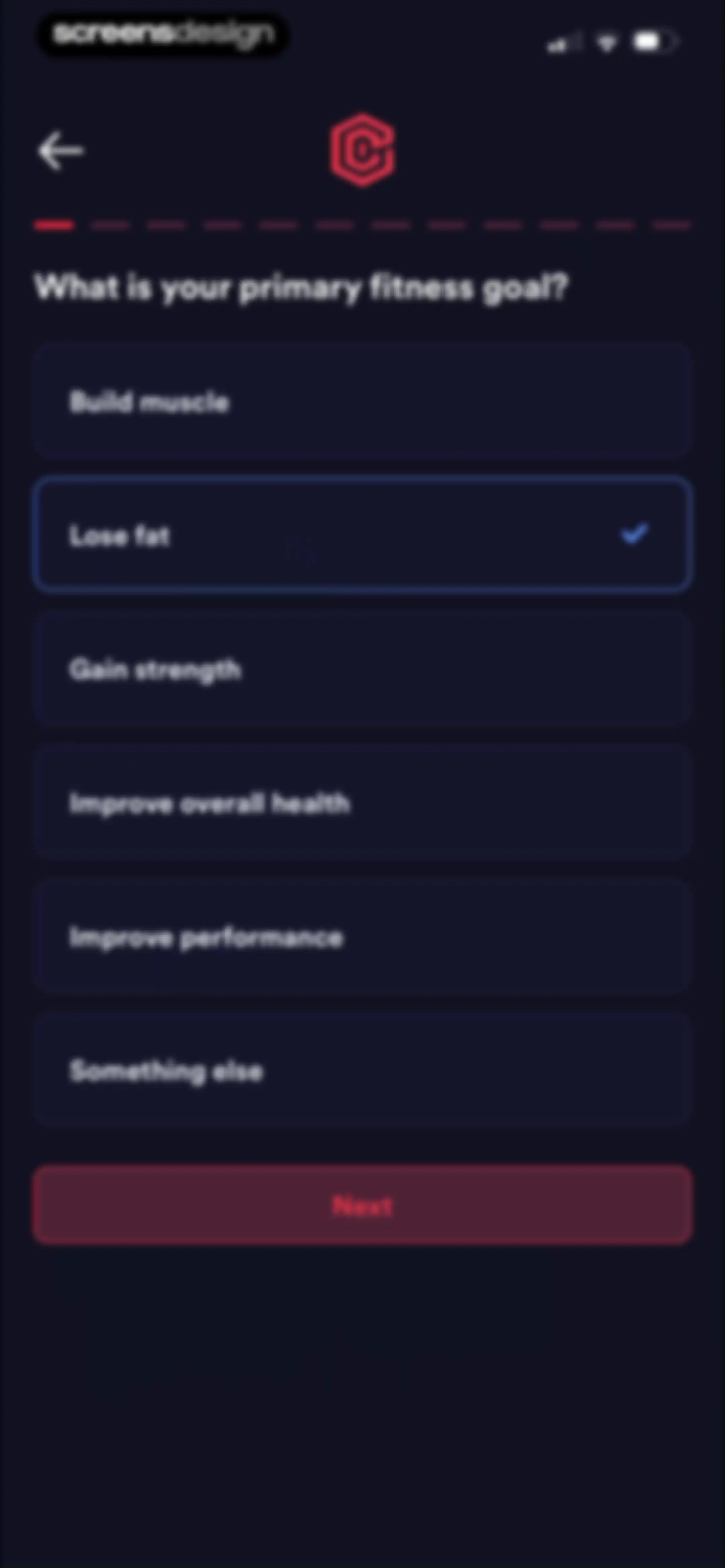 Caliber: Strength Training screen 7