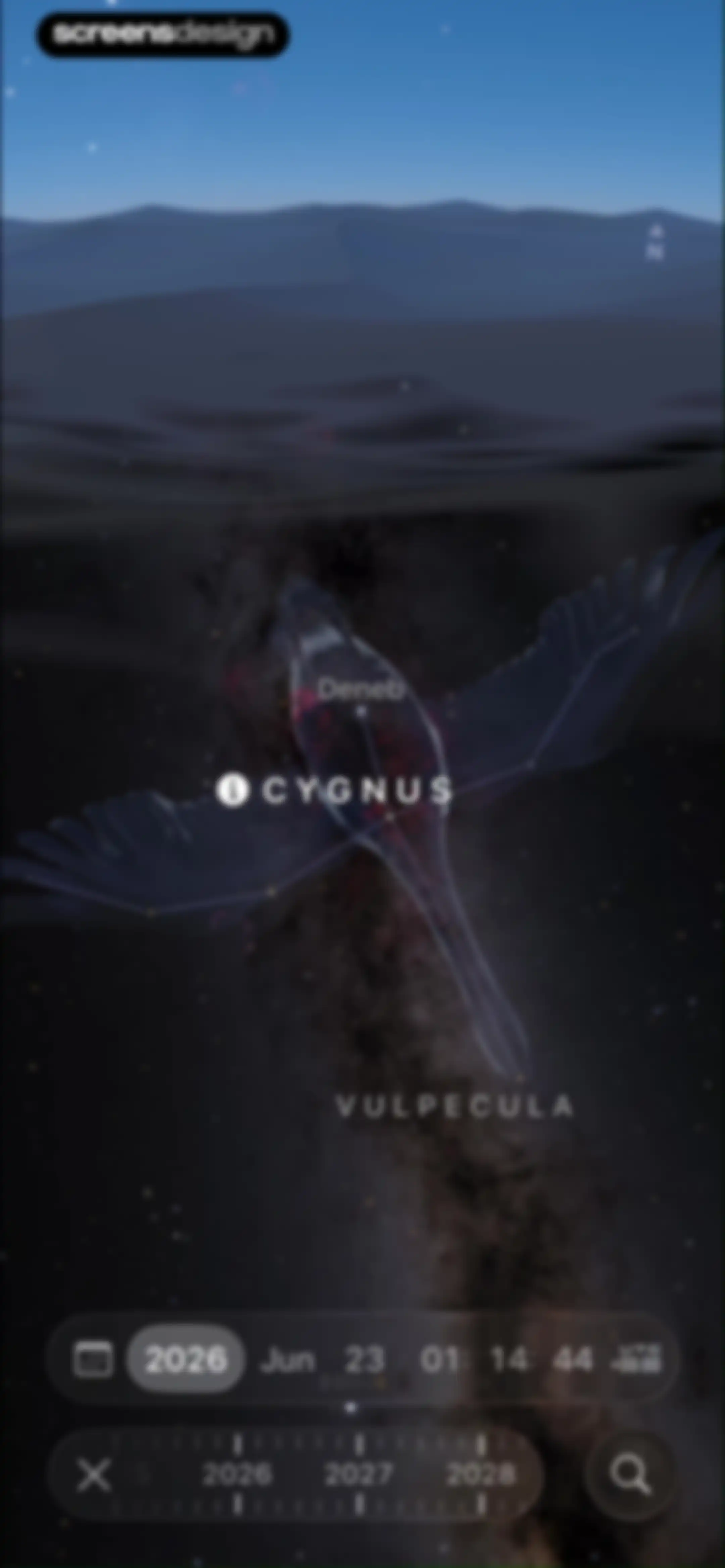 Sky Guide screen 45