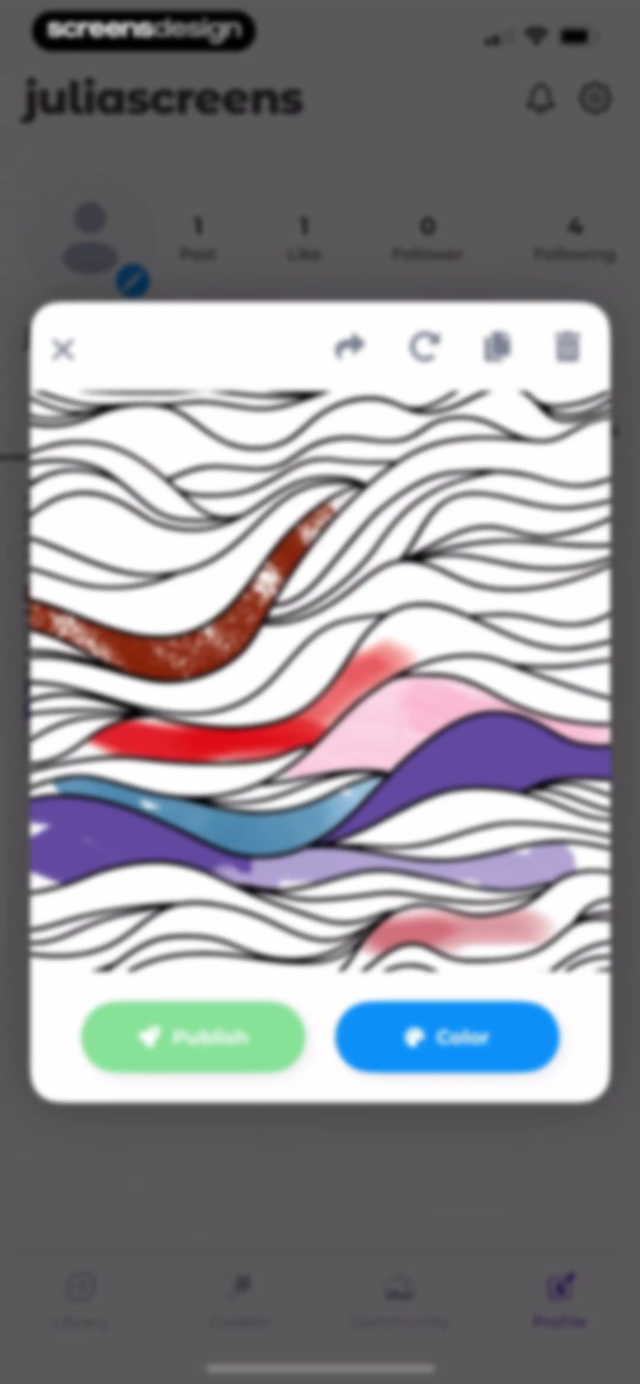 Color Pop: AI Coloring Book screen 130