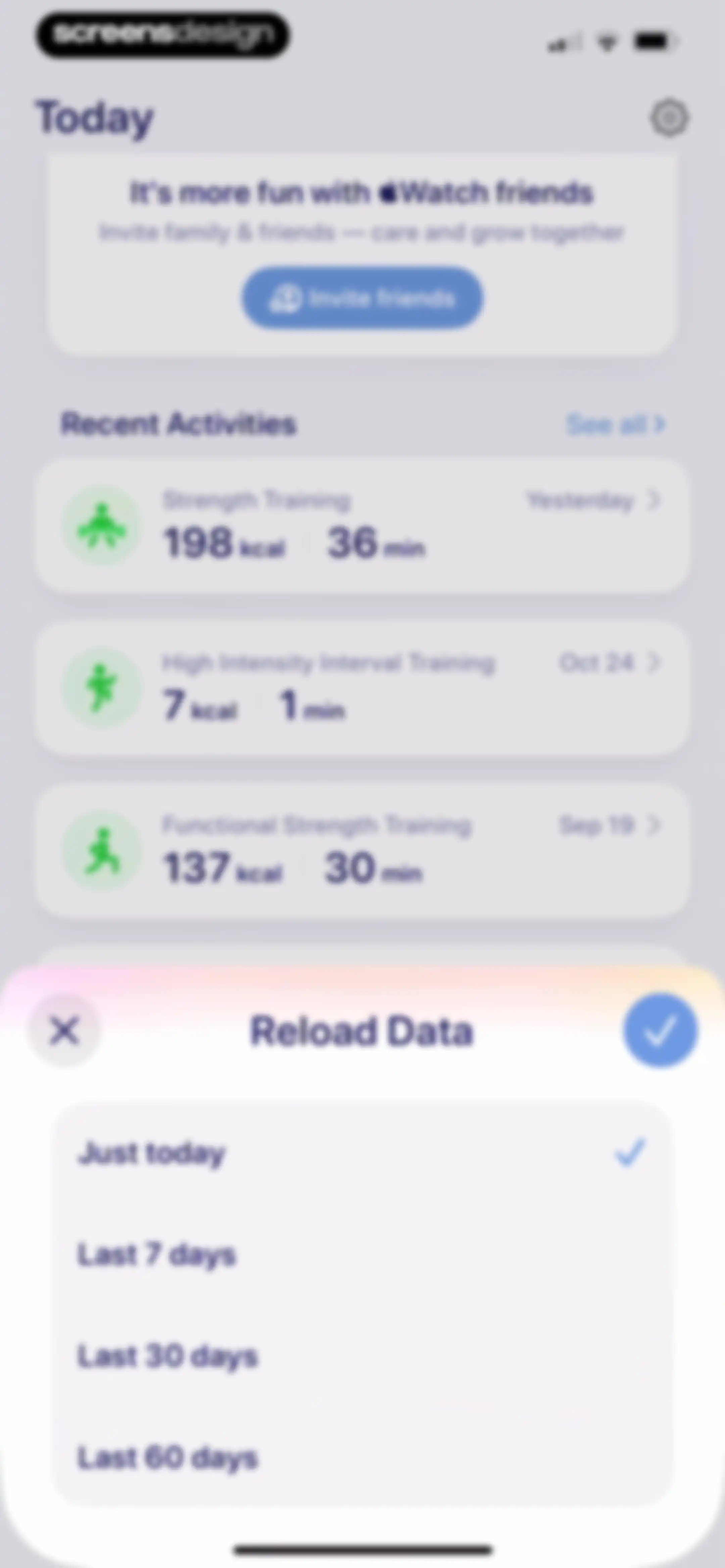 Grow: Health & Fitness screen 90