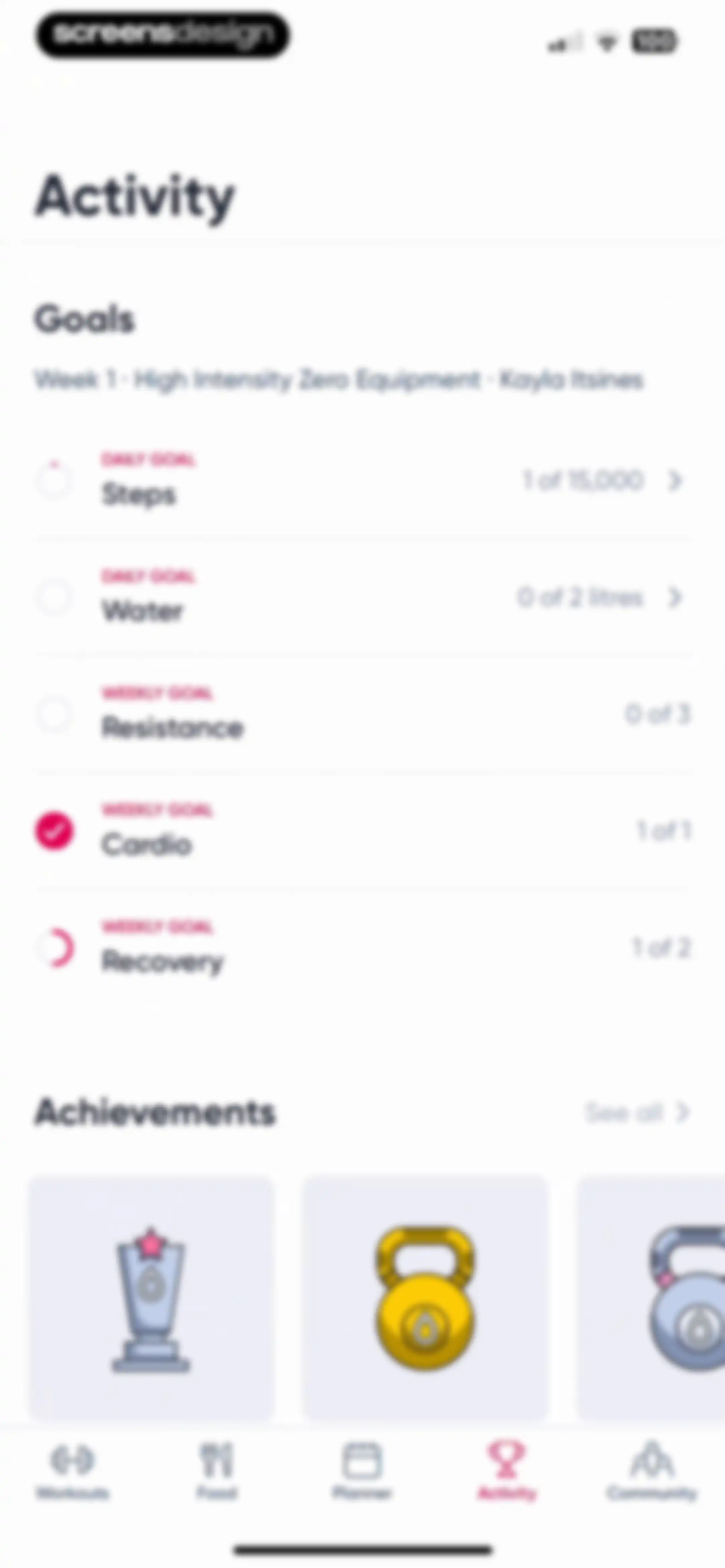 Sweat: Fitness App For Women screen 141