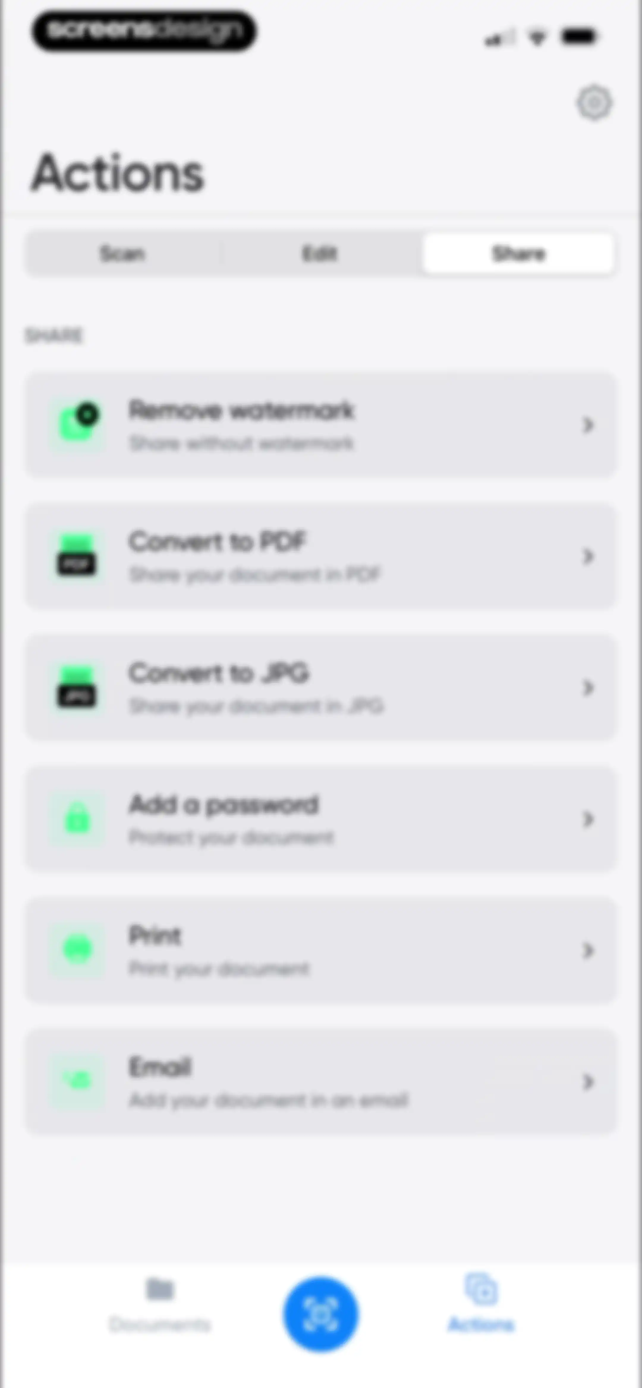 Scanner – Scan PDF & Document screen 74