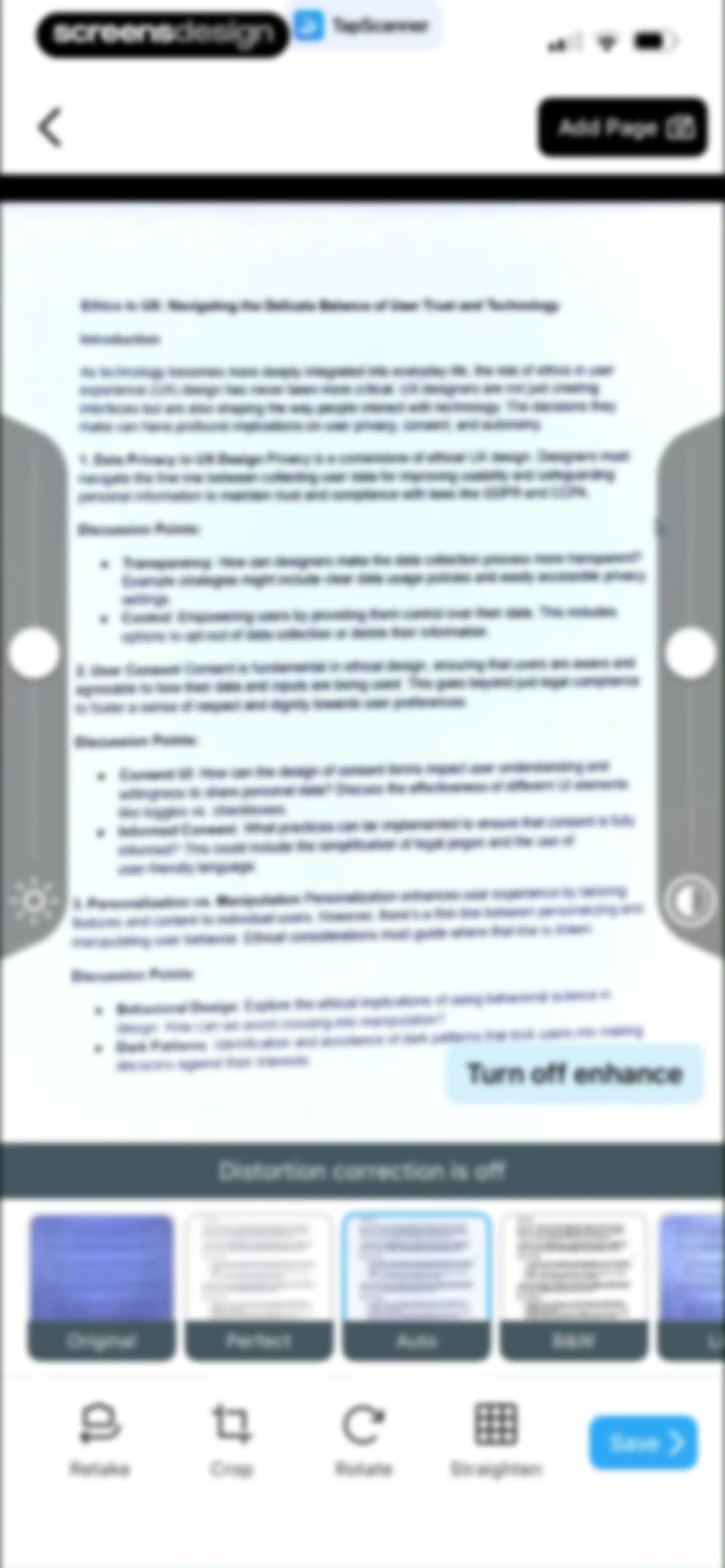 PDF Scanner App: TapScanner screen 27
