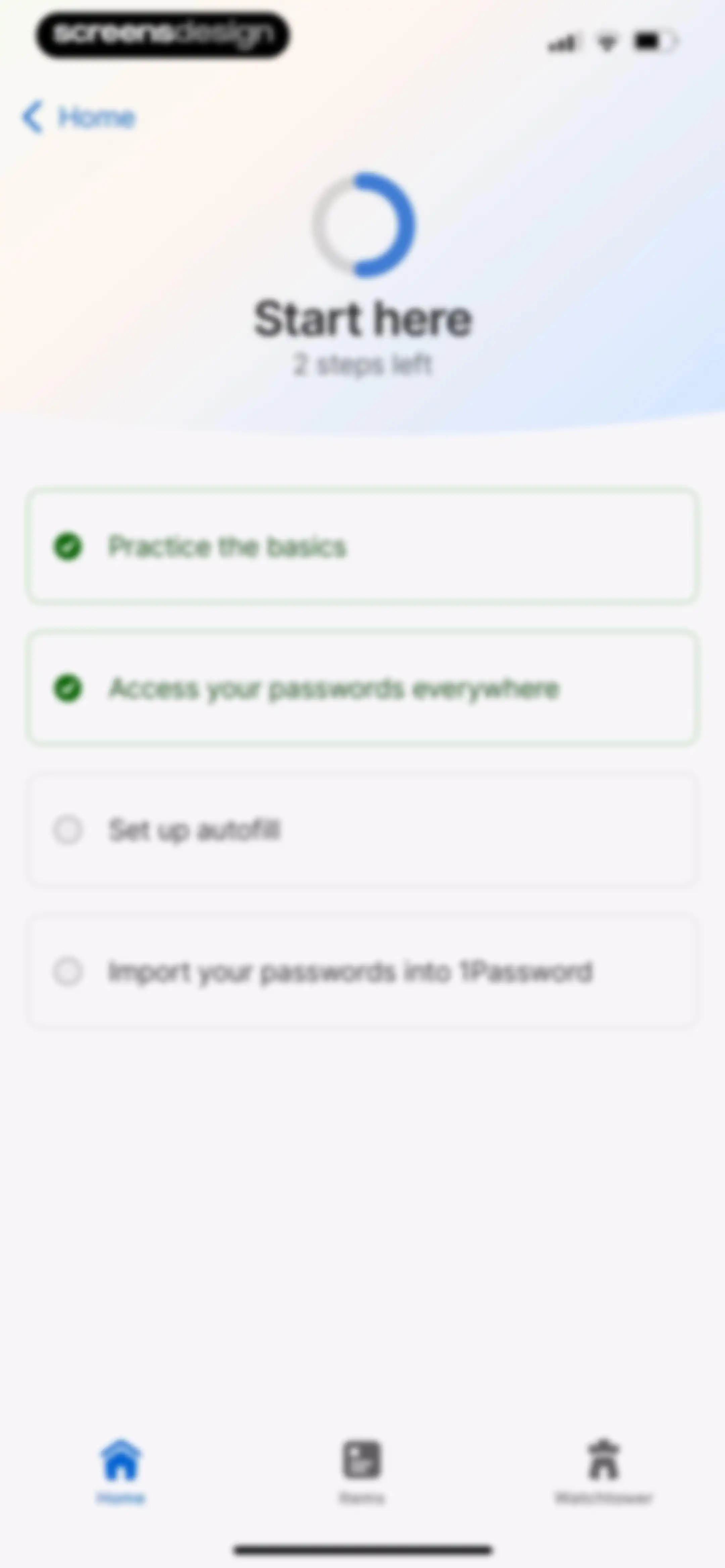 1Password: Password Manager screen 50
