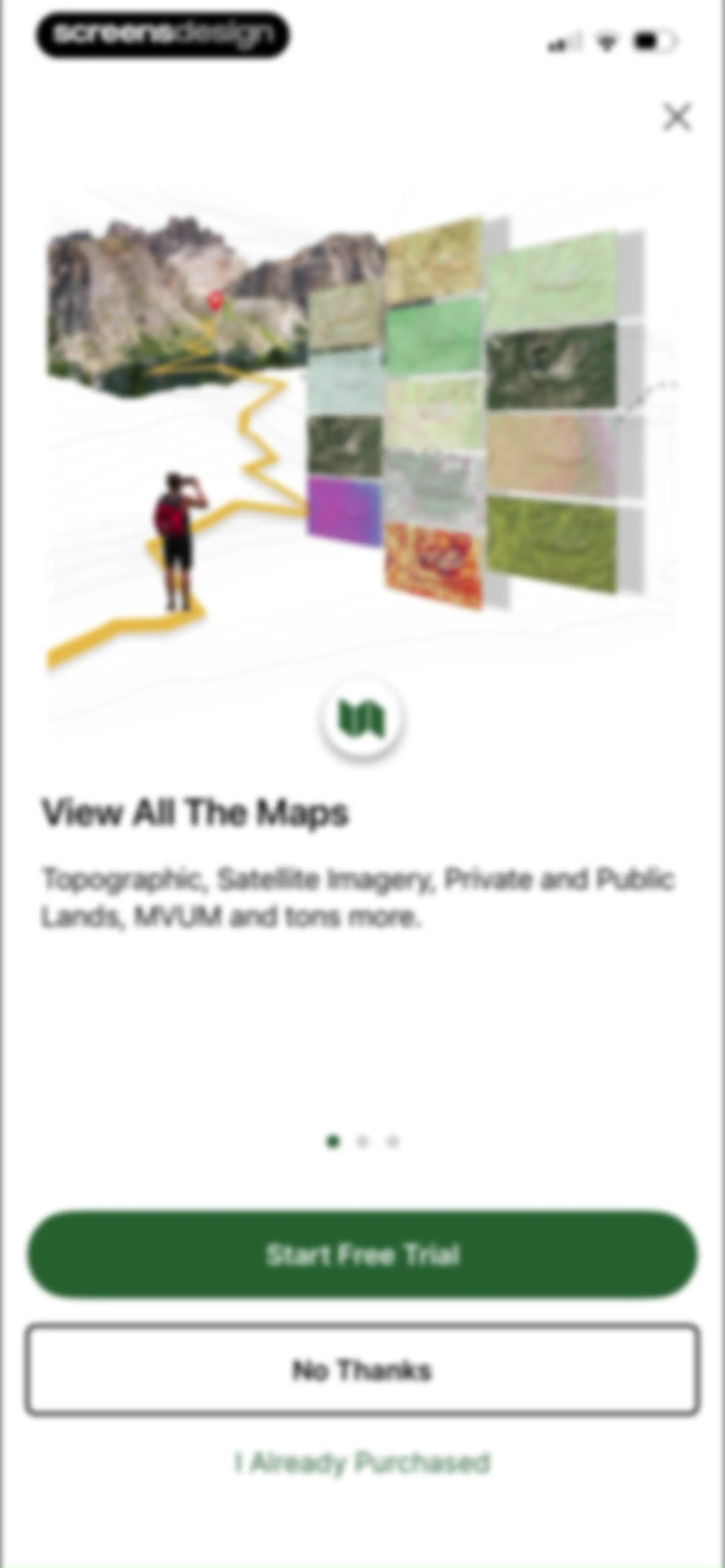Gaia GPS: Mobile Trail Maps screen 12