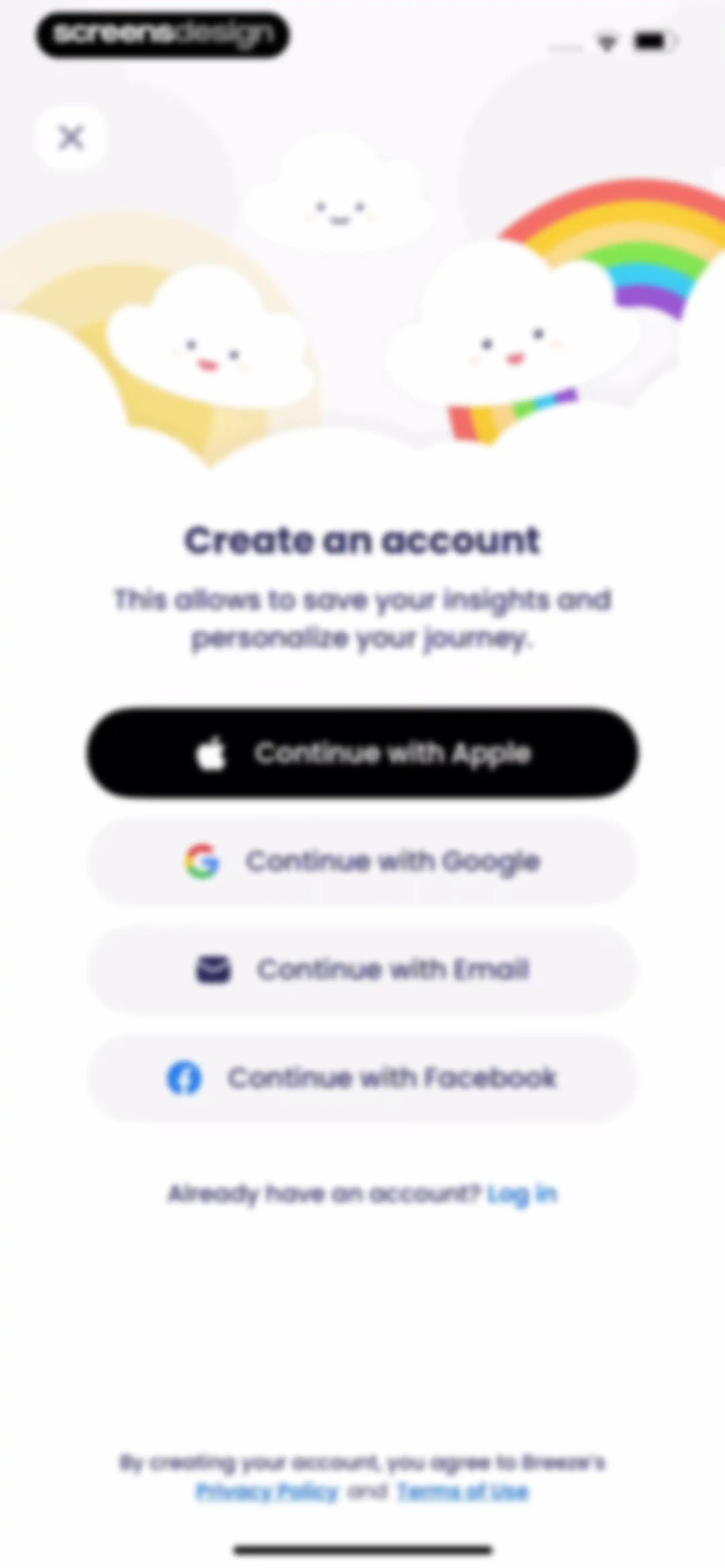 Breeze: Start Self-Discovery screen 3