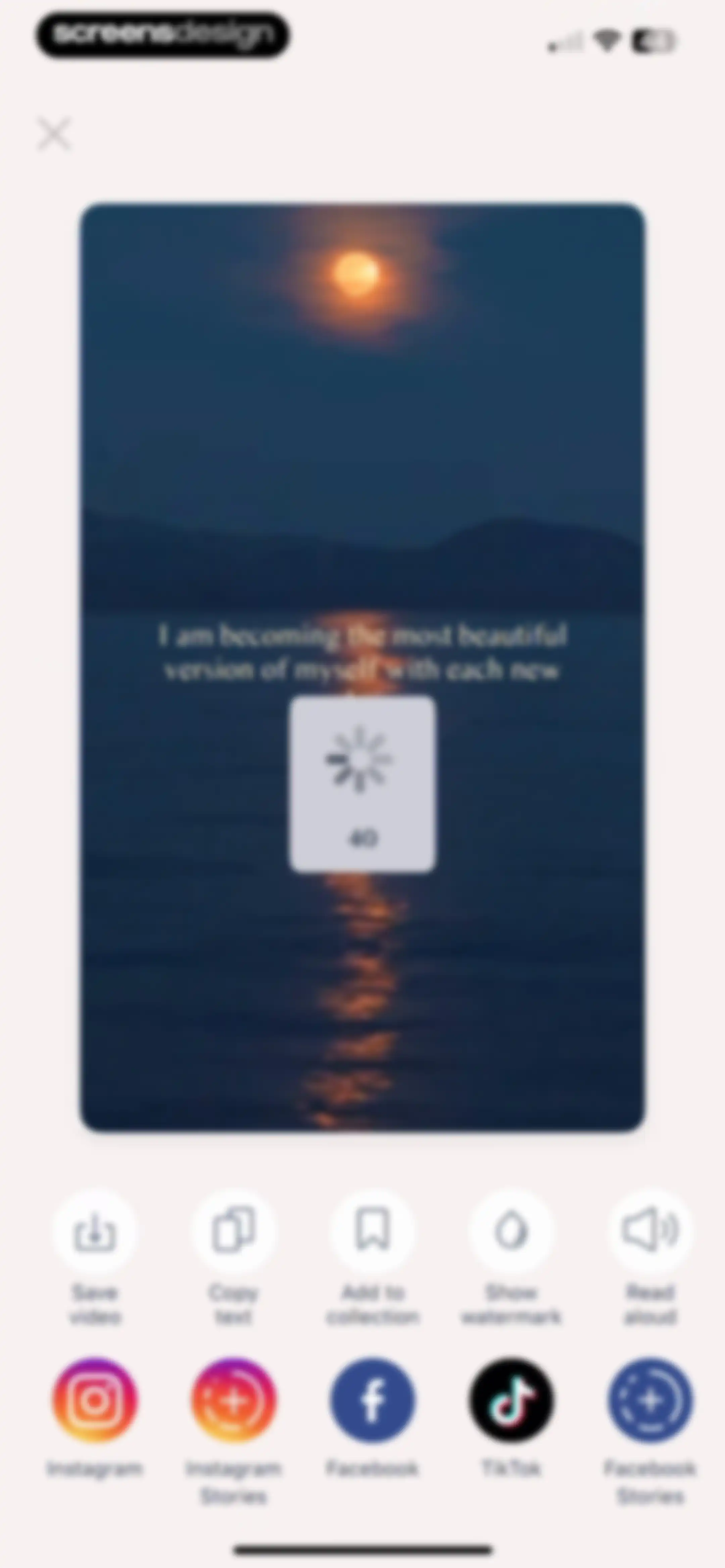 I am - Daily Affirmations screen 44