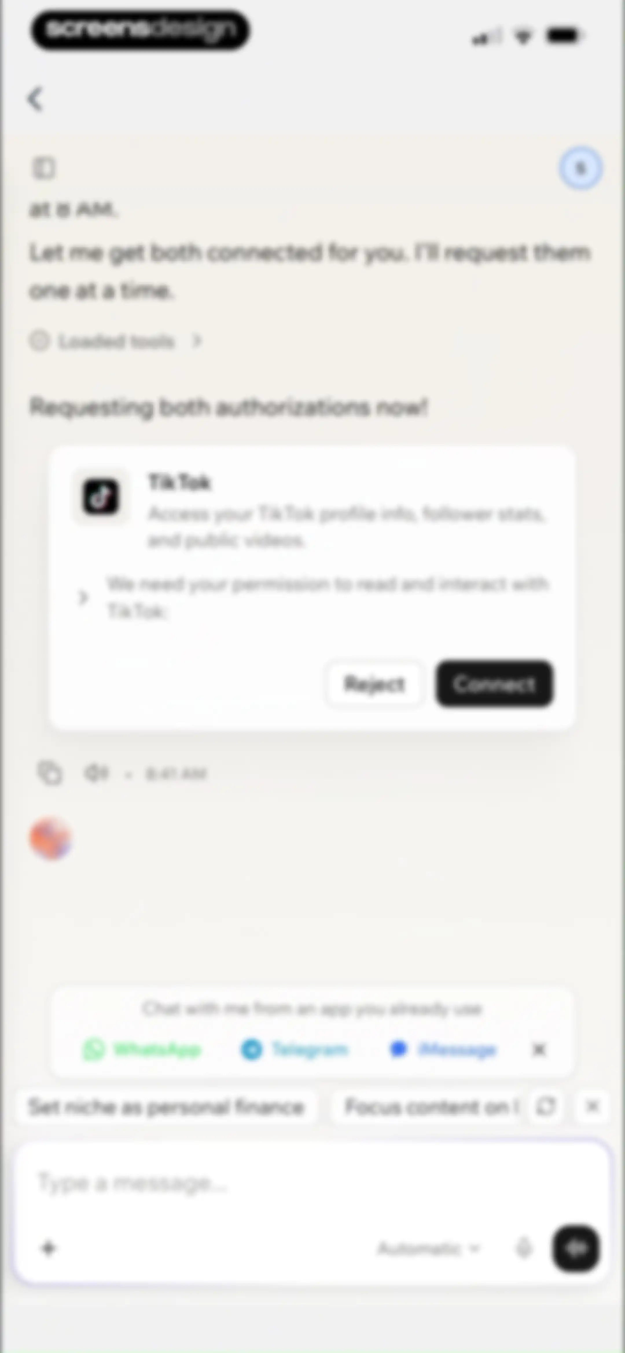 Base44: Build with AI screen 19