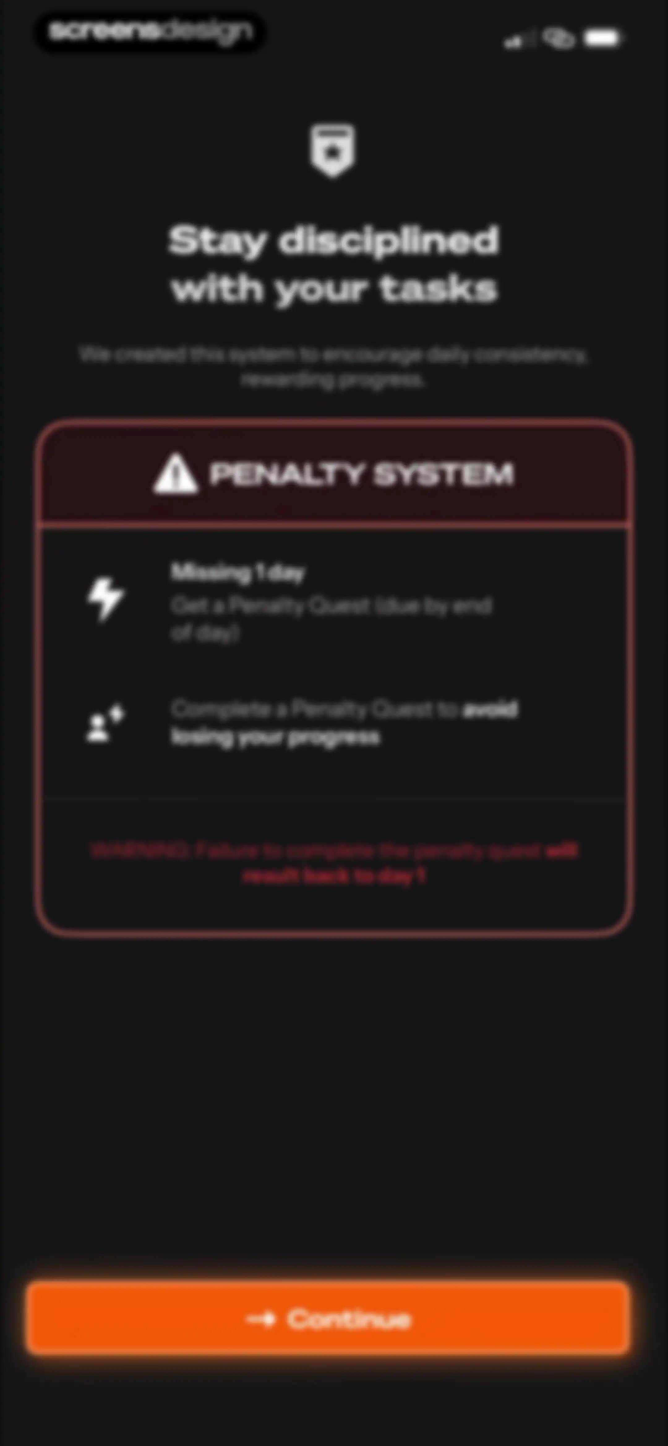 Life Reset: 66 Day Habit screen 74