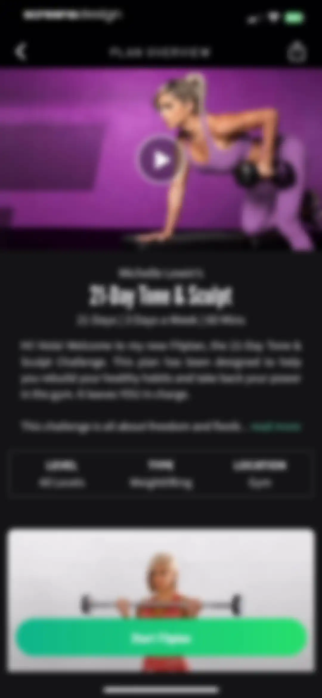 Fitplan®: Gym & Home Workouts screen 55