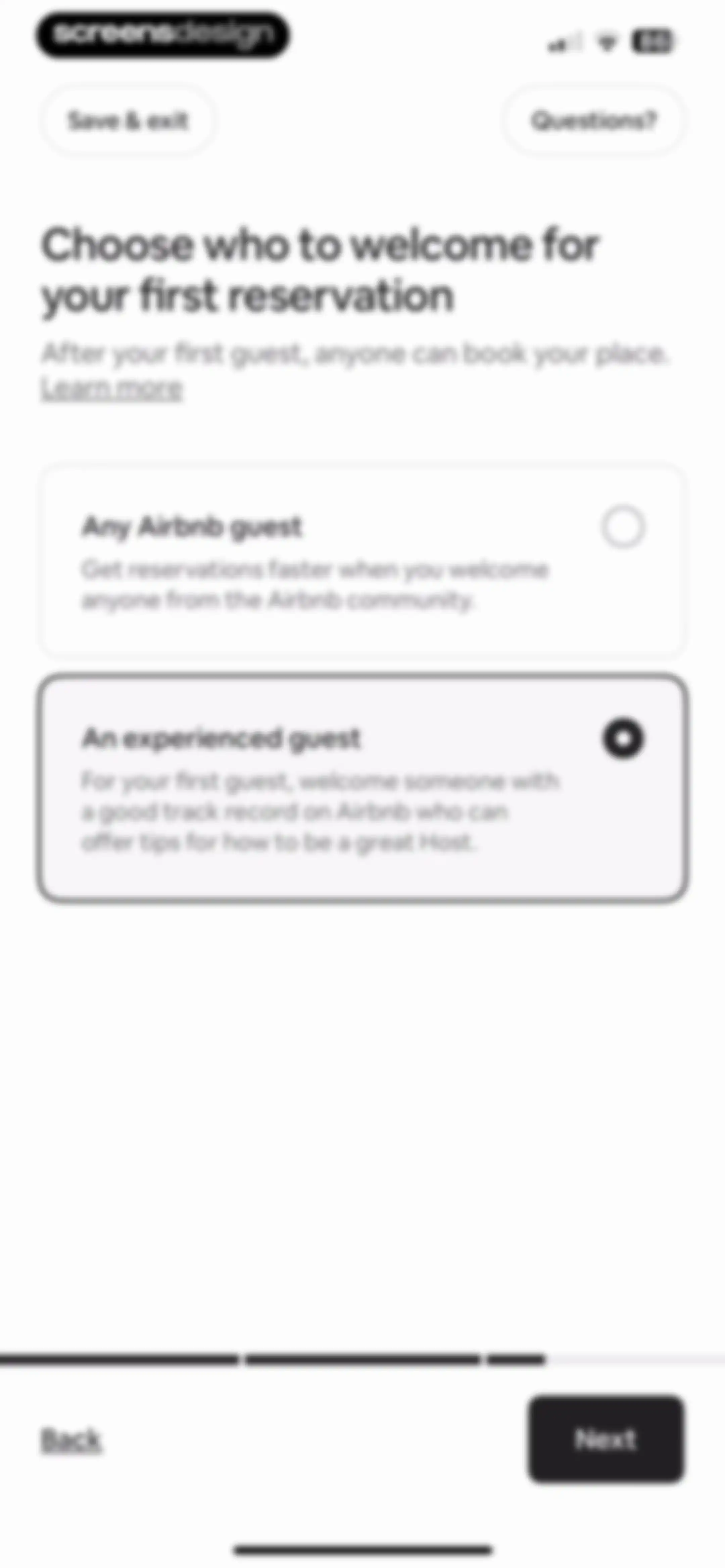 Airbnb screen 148