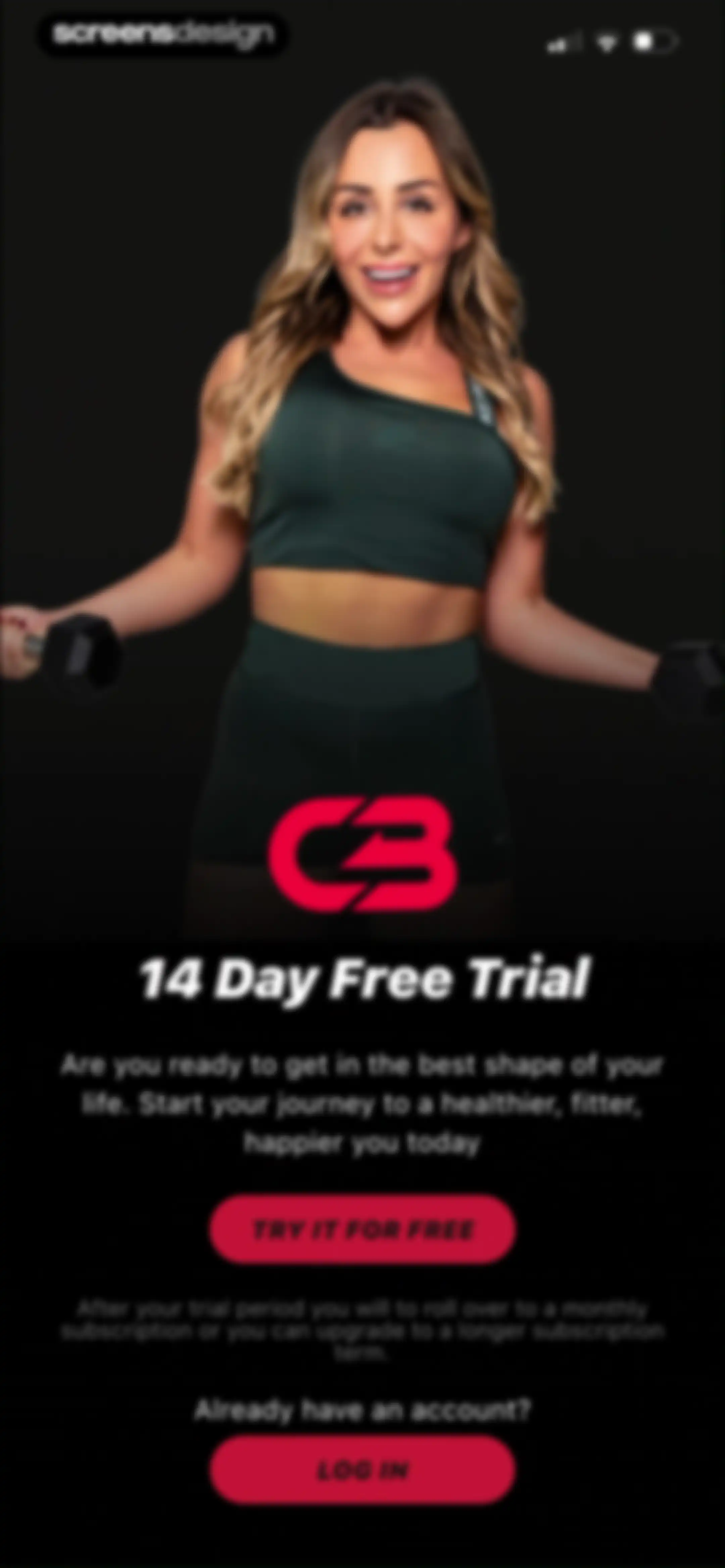 Courtney Black Fitness screen 4
