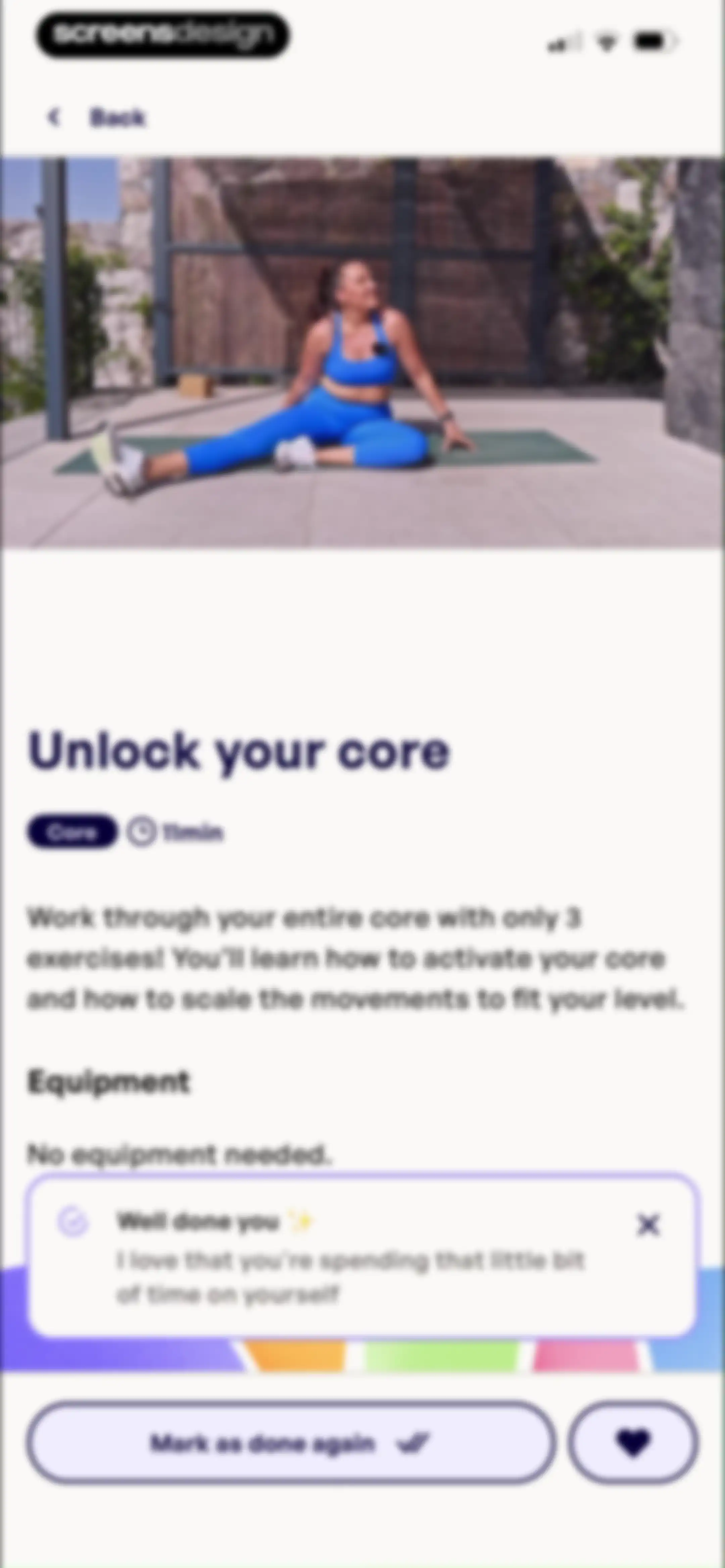 Mila: Home Workout & Fitness screen 33