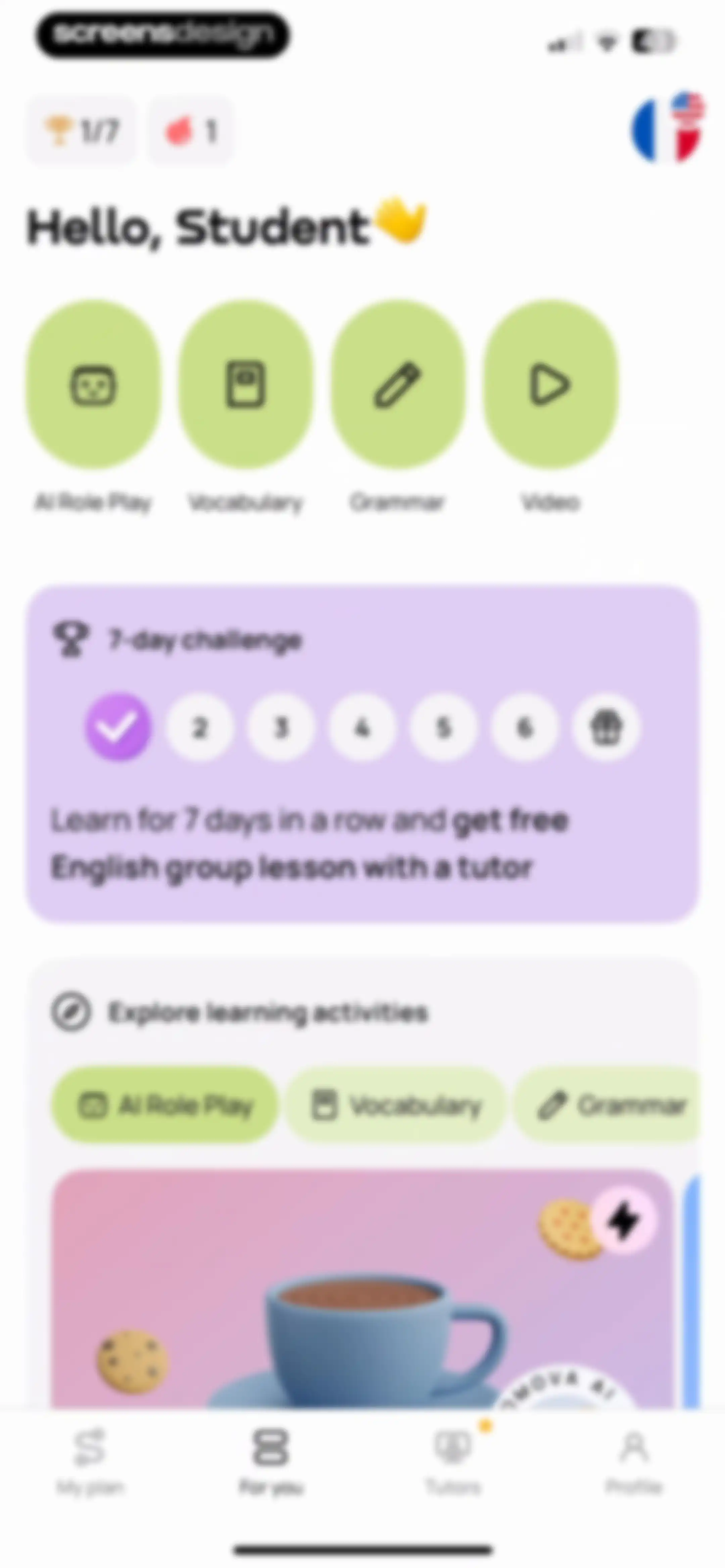 Promova: Language Learning App screen 93
