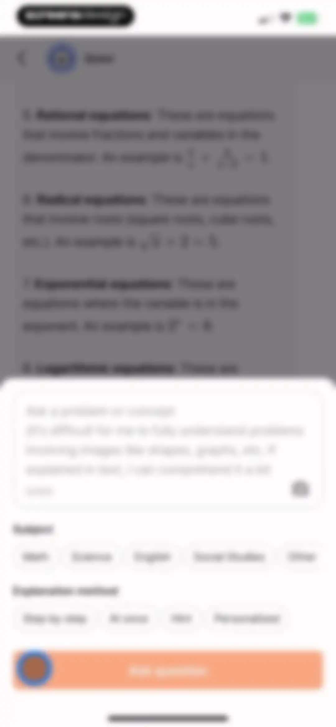 QANDA: AI Math & Study Helper screen 31