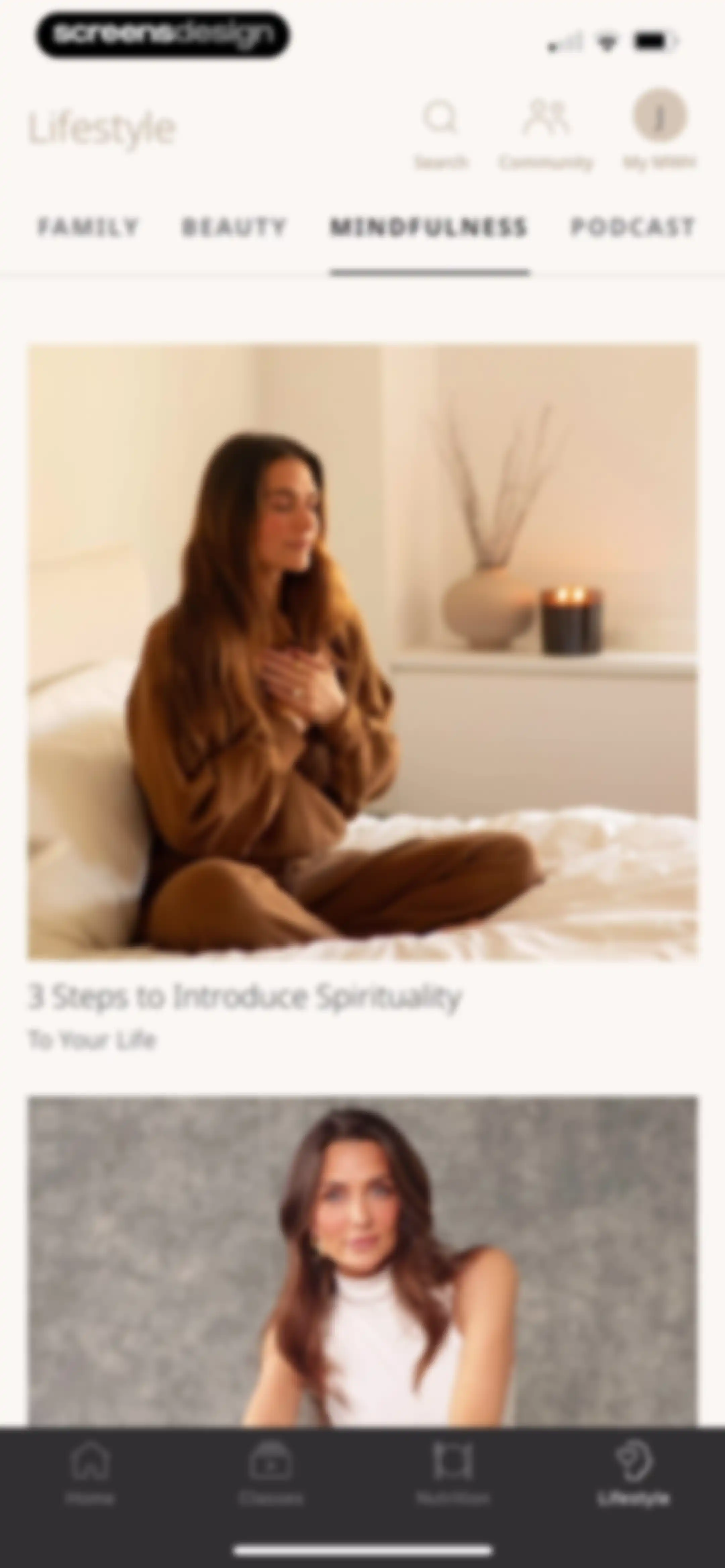 MWH: Fitness + Wellness screen 95