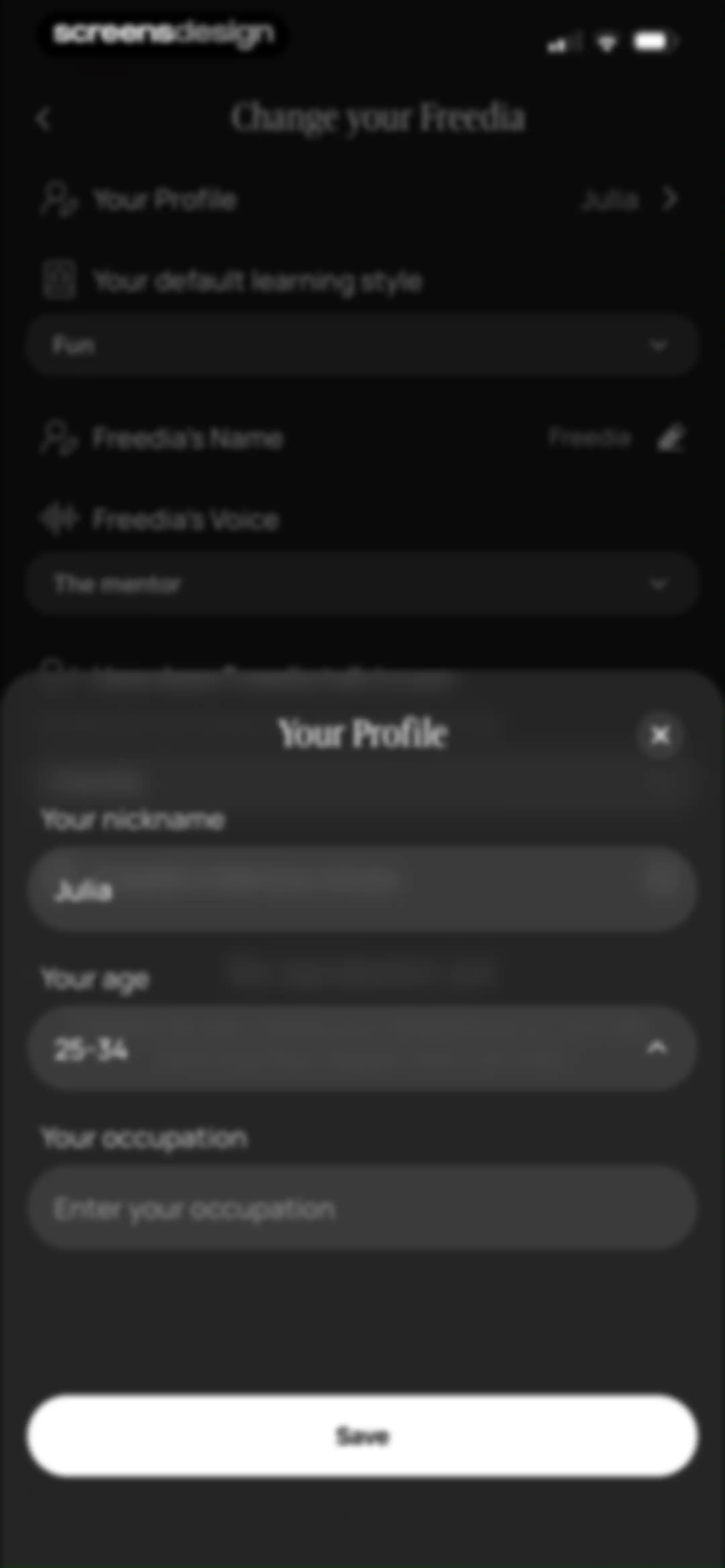 BeFreed: Personalized Learning screen 75
