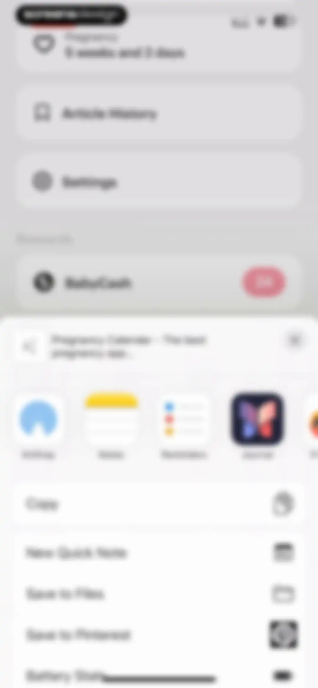 amma: Pregnancy & Baby Tracker screen 157