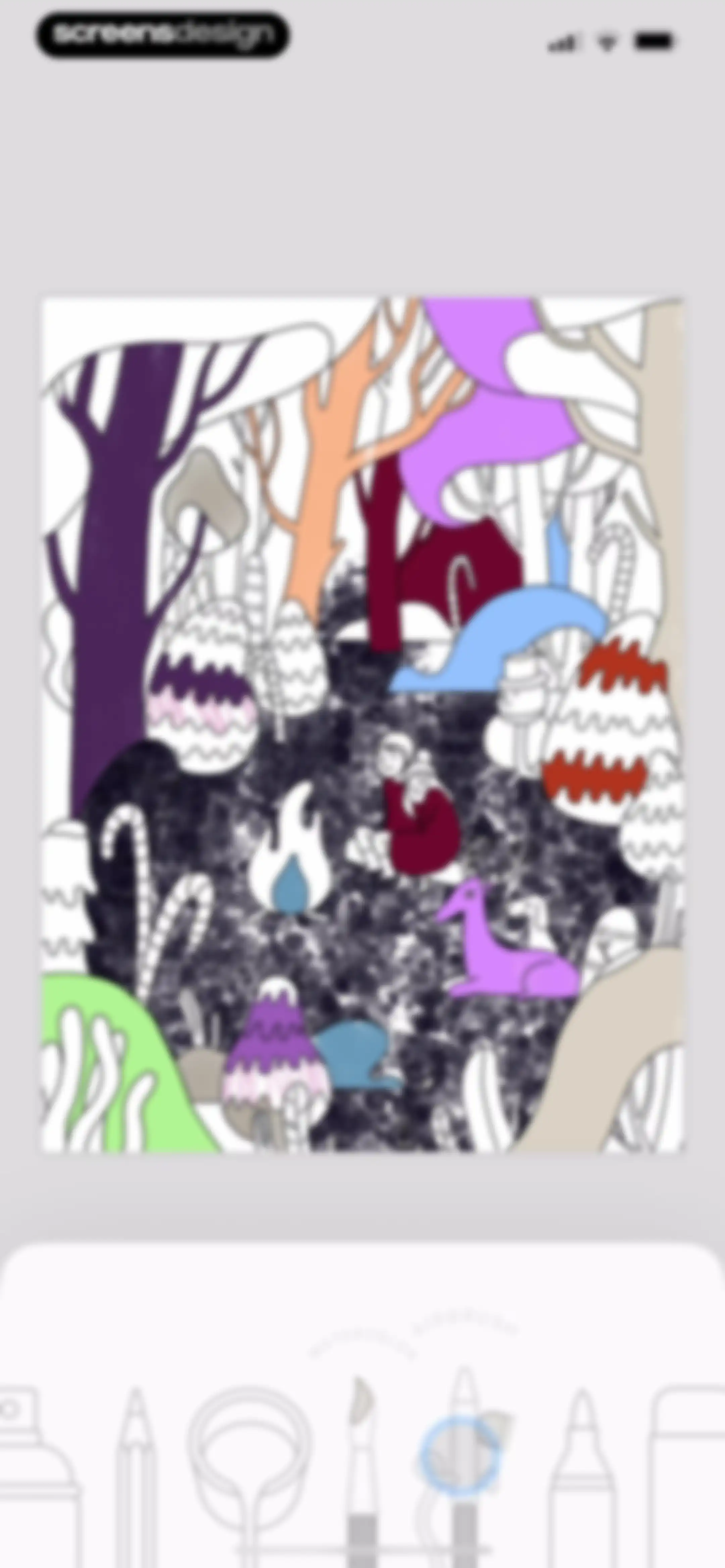 Lake: Coloring Book for Adults screen 50