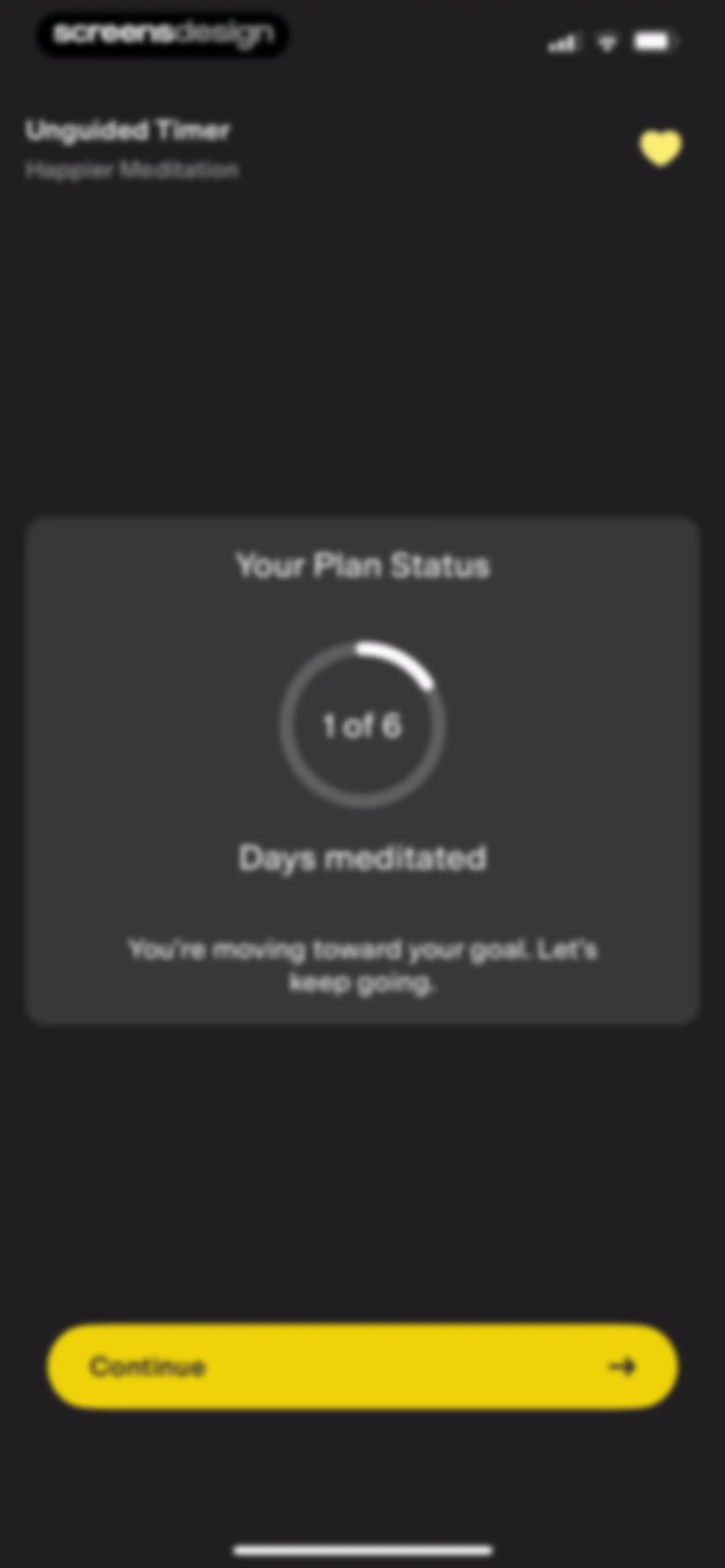Happier Meditation screen 94