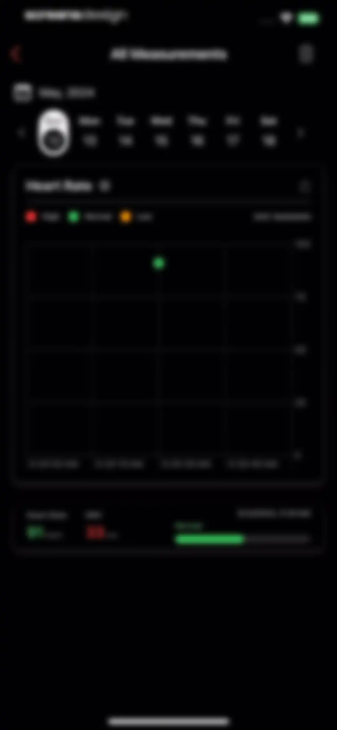 Check Heart Rate Now screen 17