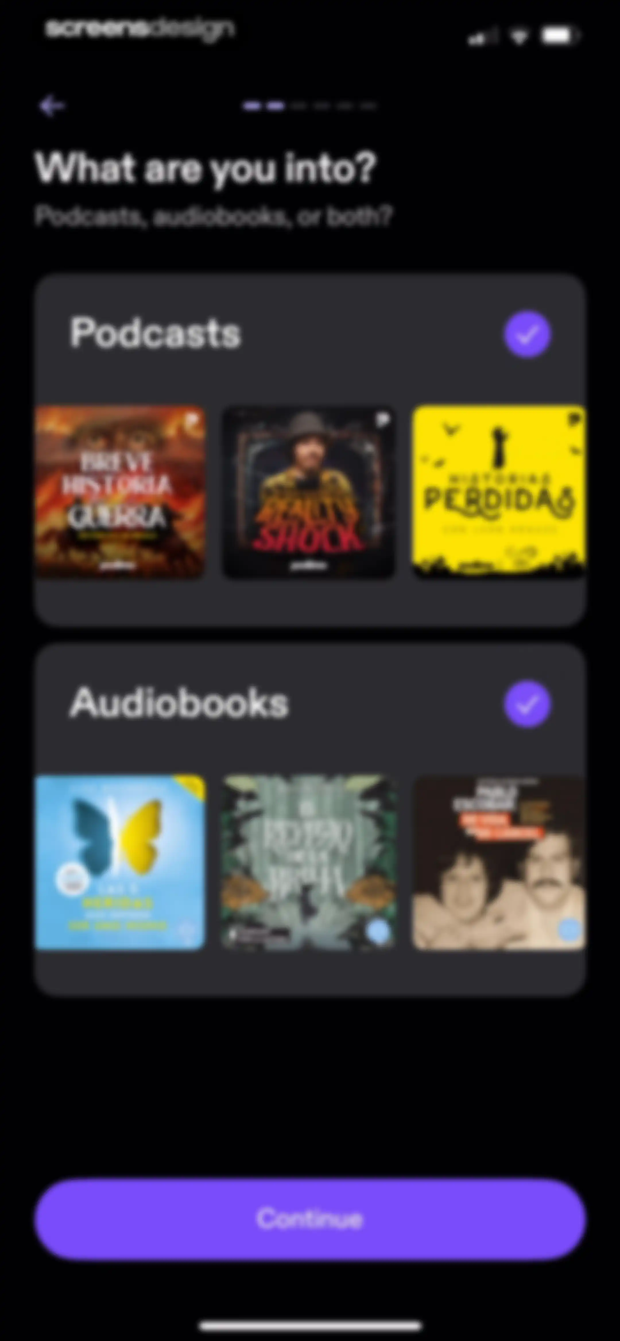 Podimo: Podcasts & audiobooks screen 7