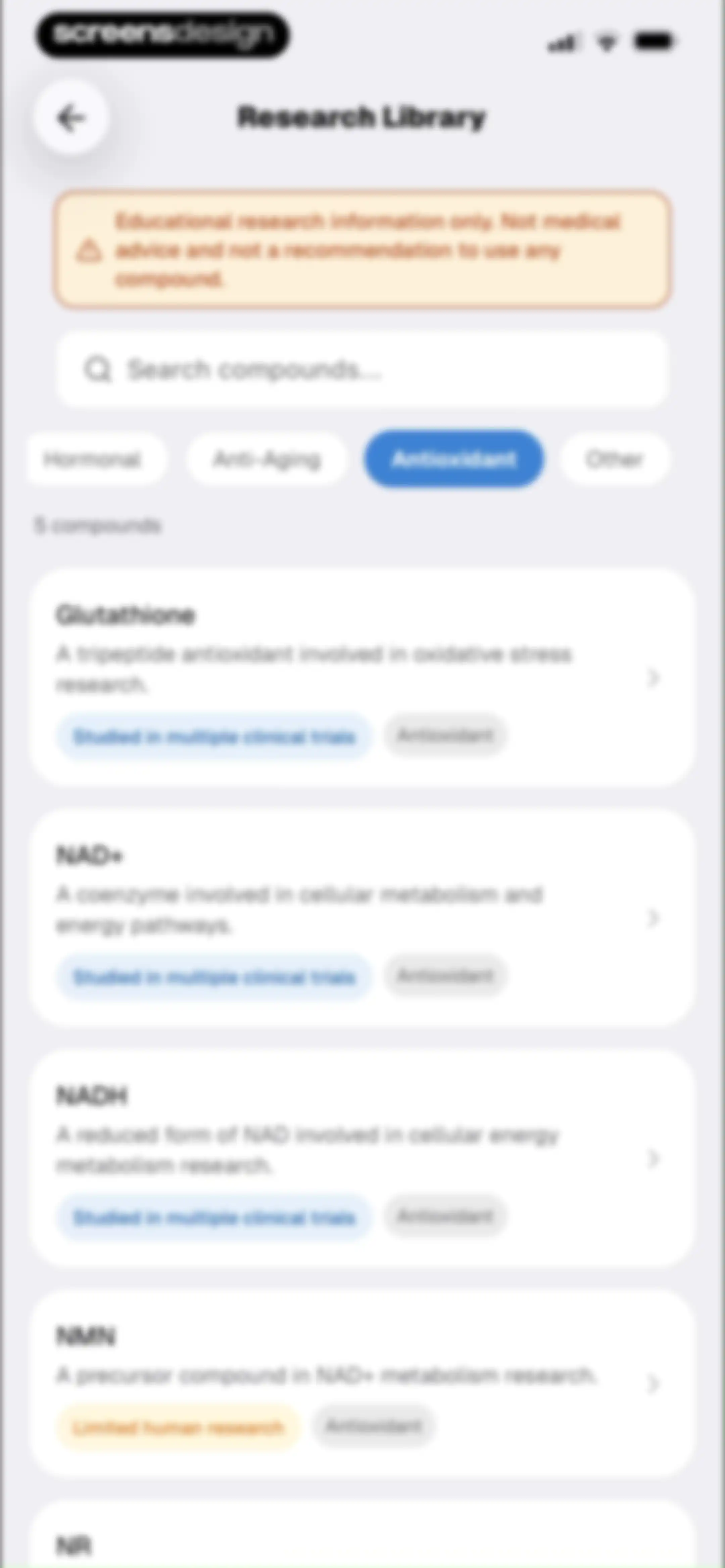 Pep AI: Peptide GLP-1 Tracker screen 113