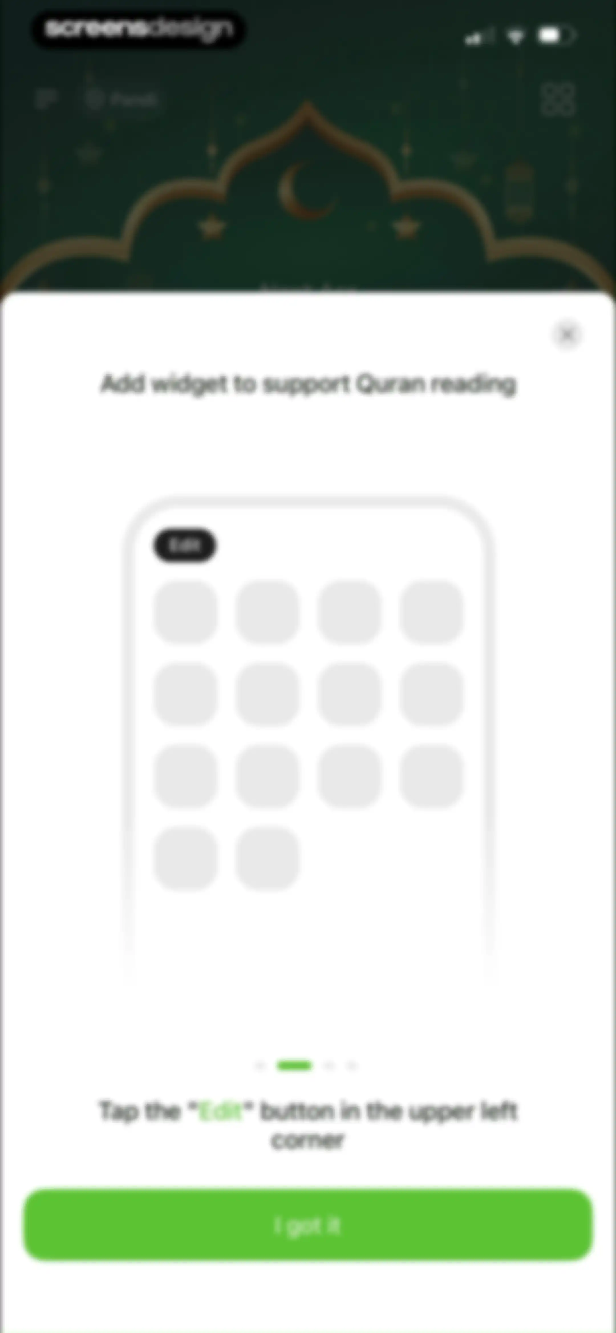 Holy Quran - Deeper journey screen 40