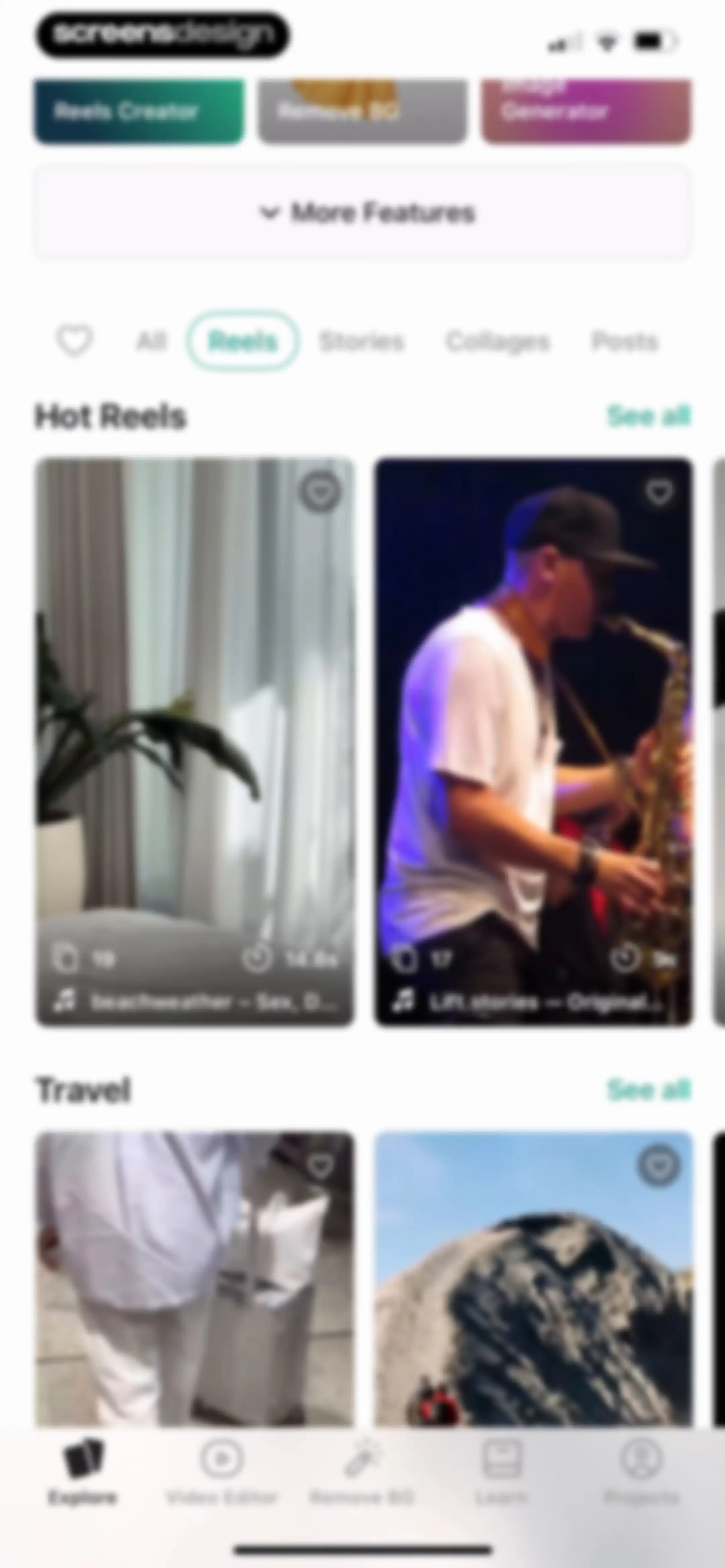 Lift: AI Video & Photo Editor screen 98