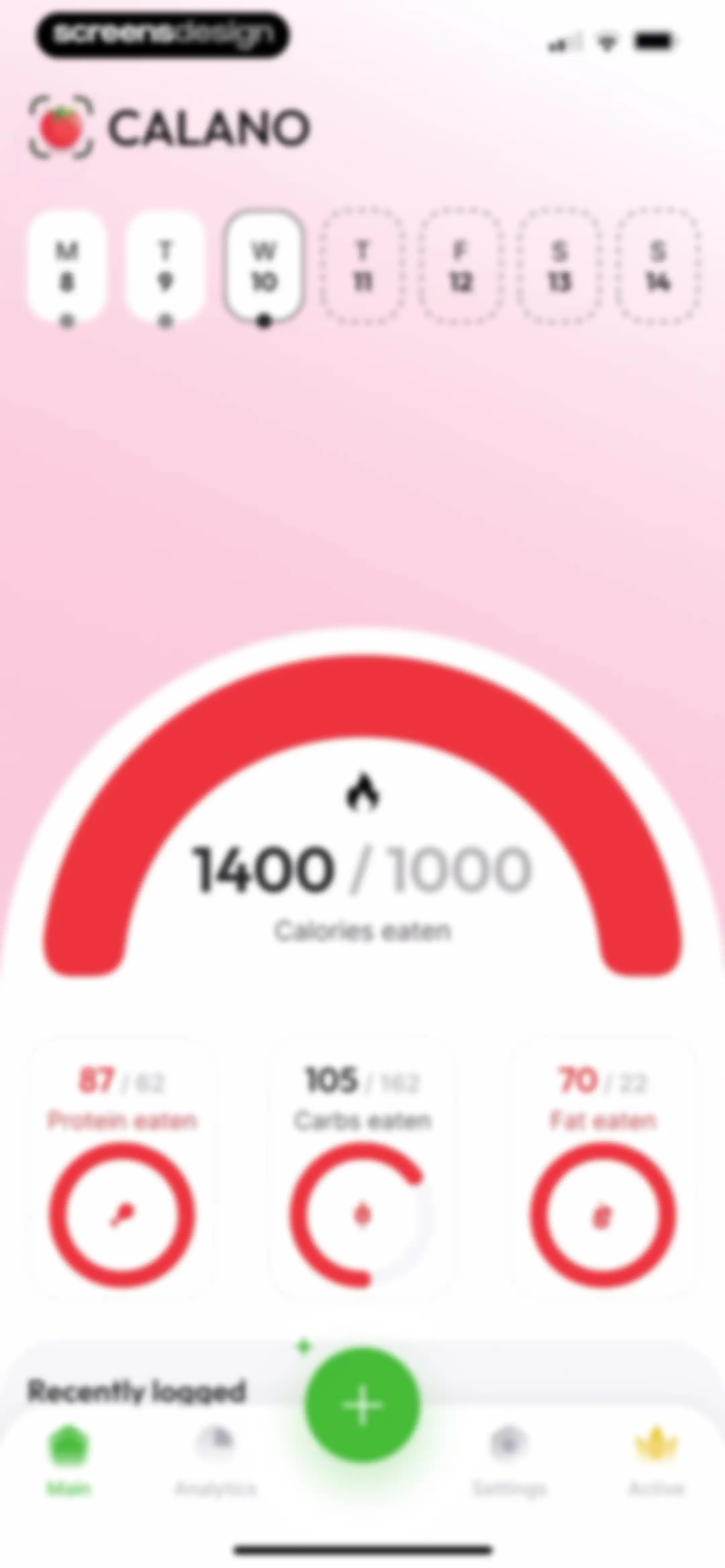CALANO — Calorie Tracker screen 61