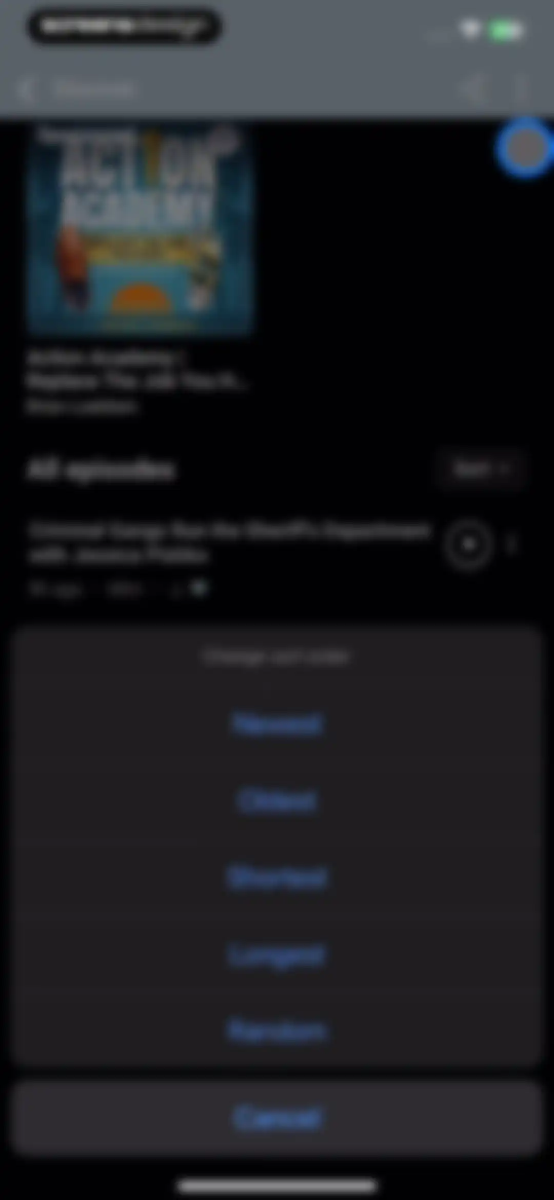 Breaker—The social podcast app screen 25