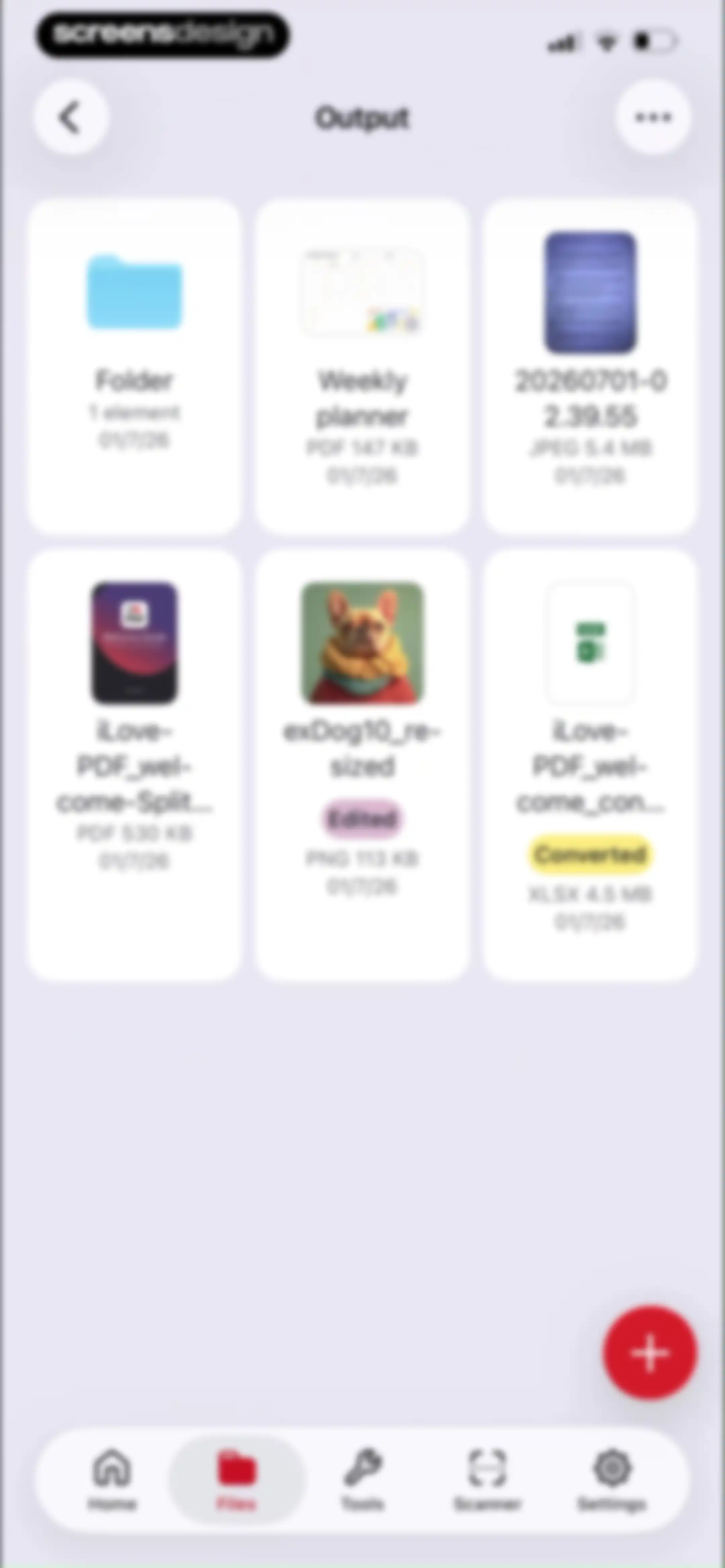 iLovePDF - PDF Editor & Scan screen 111
