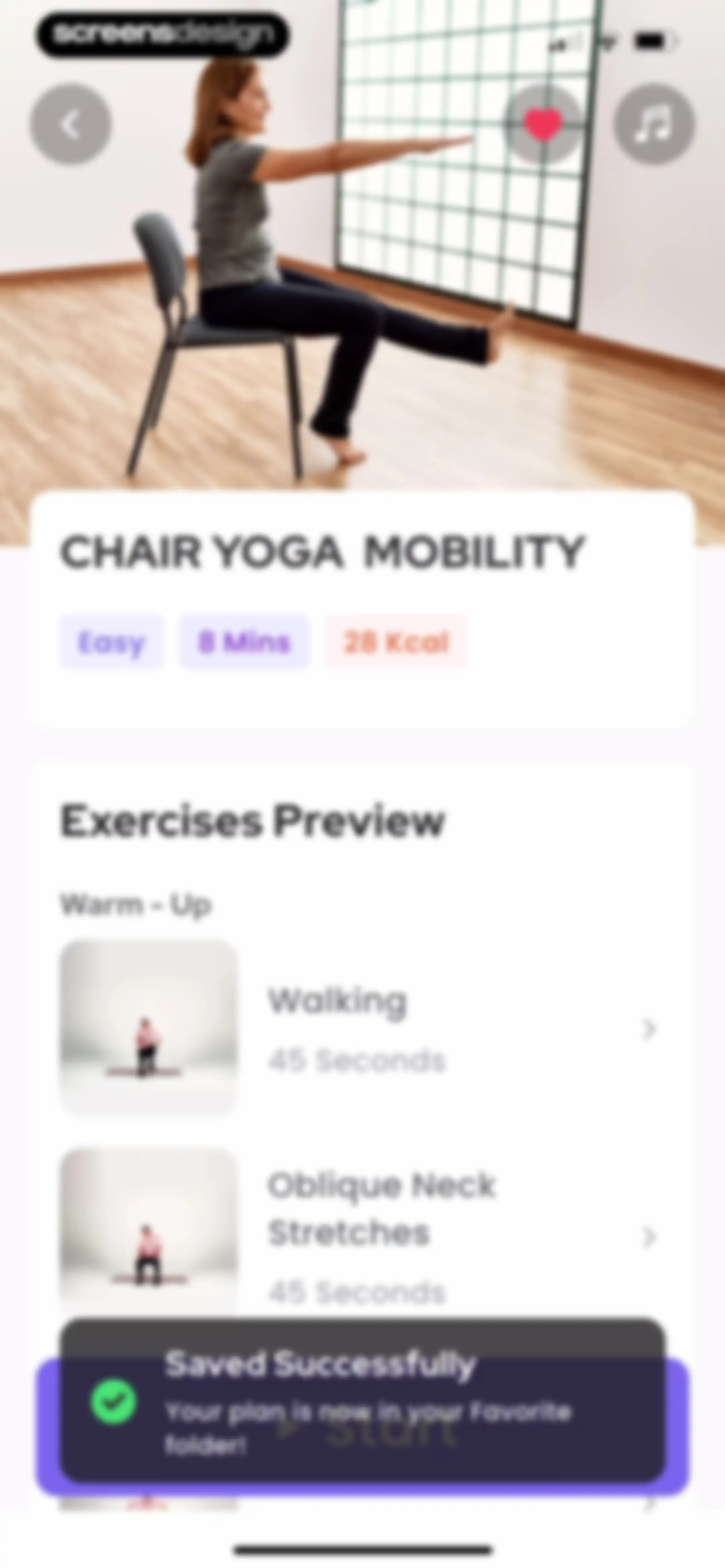 Chair Yoga for Seniors at Home screen 113