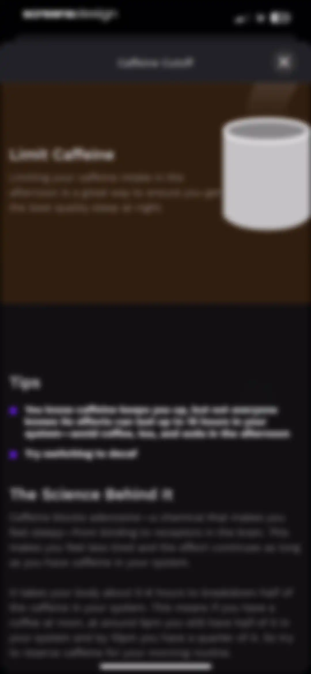 RISE: Sleep Tracker screen 79