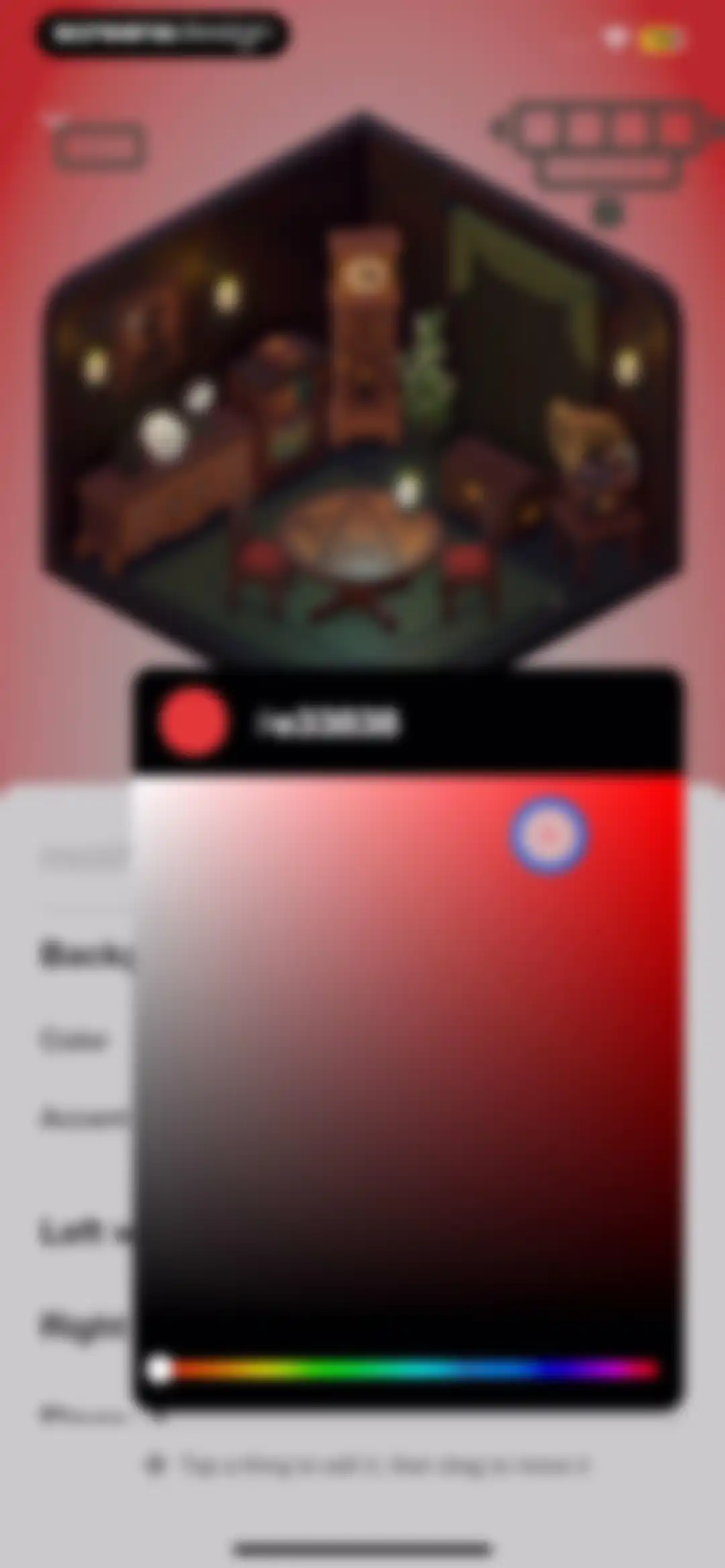 Rooms screen 35